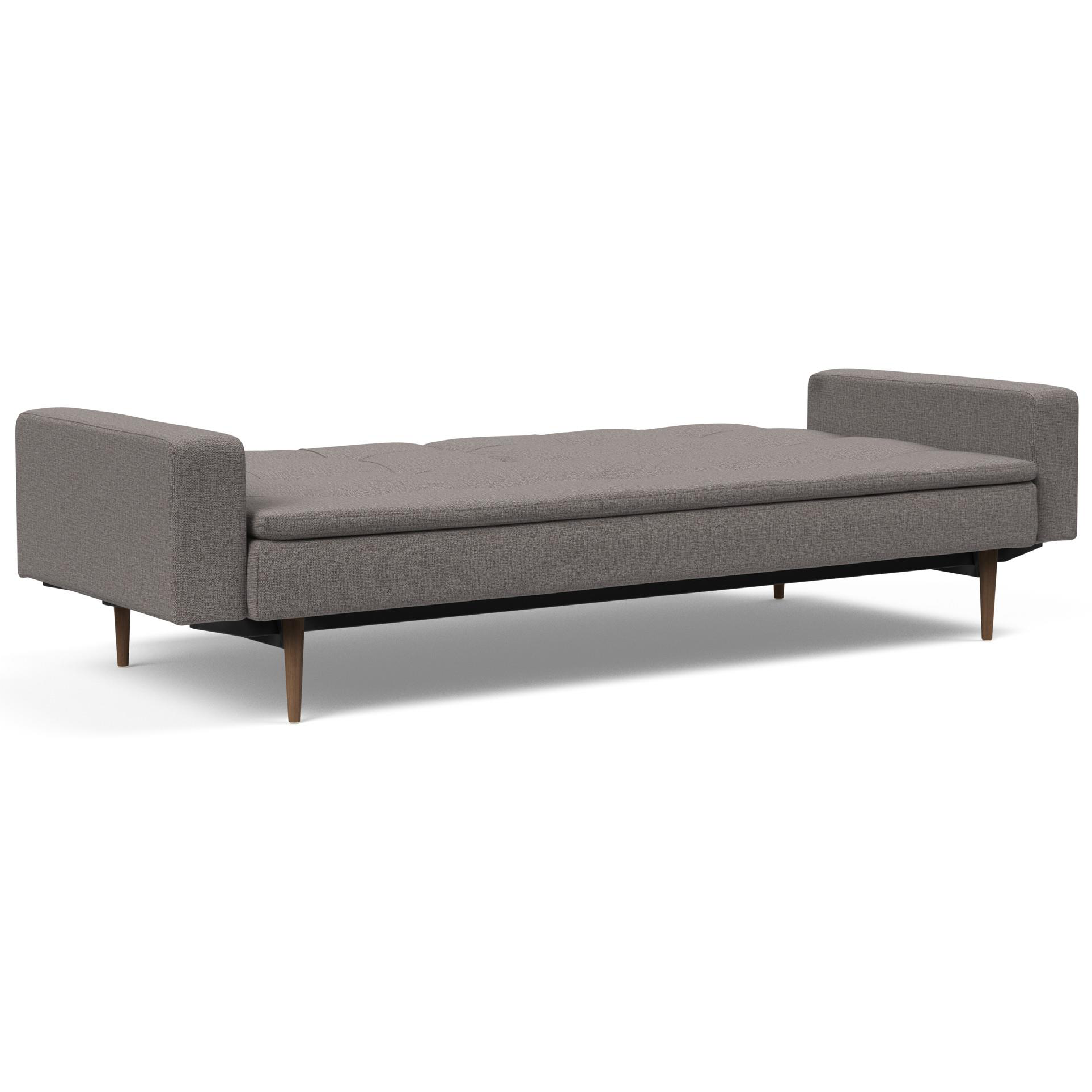 Dublexo Styletto Sofa Bed Dark Wood With Arms、mySite、neckold