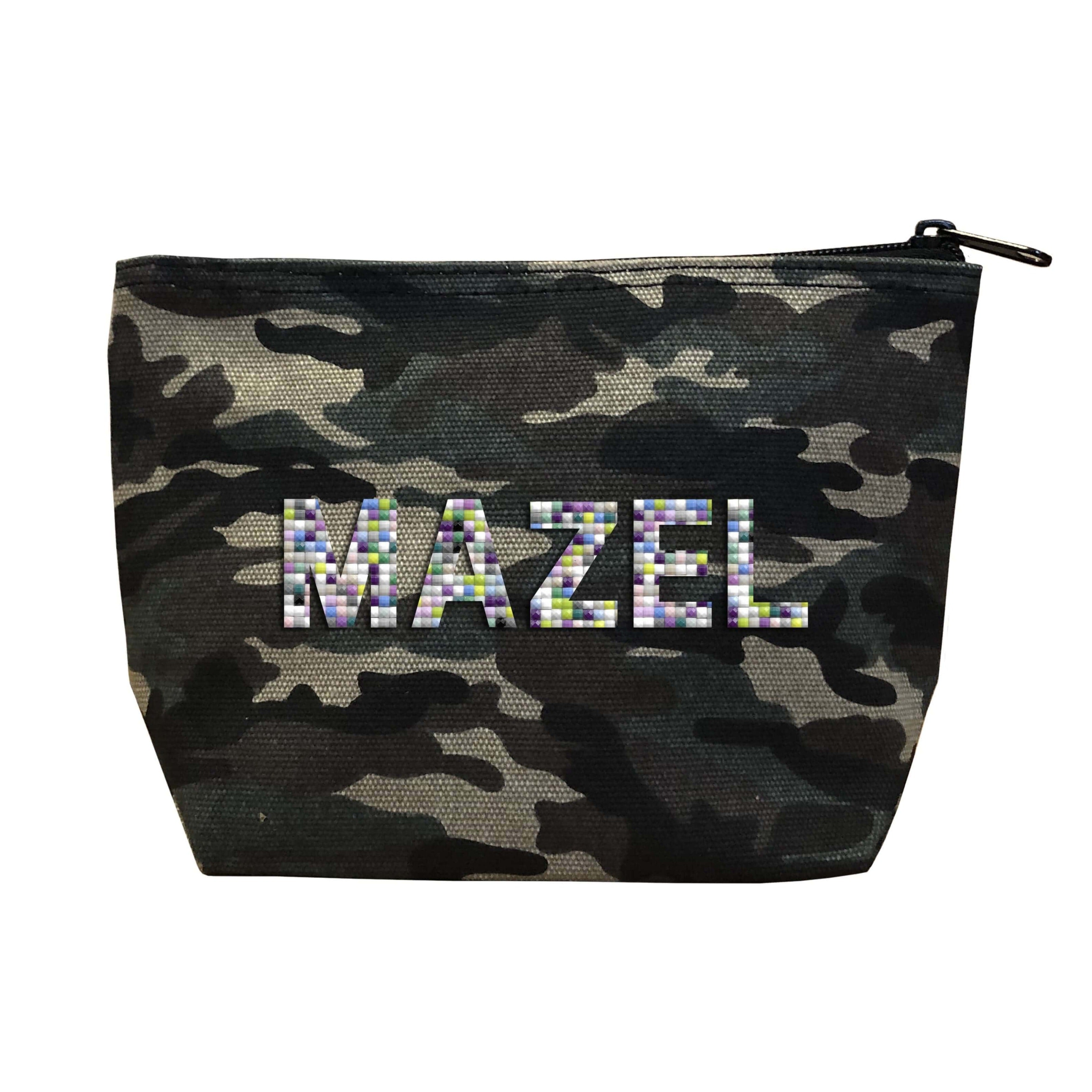 Mazel - Camo Beaded Cosmetic Bag、mySite、topwebapps
