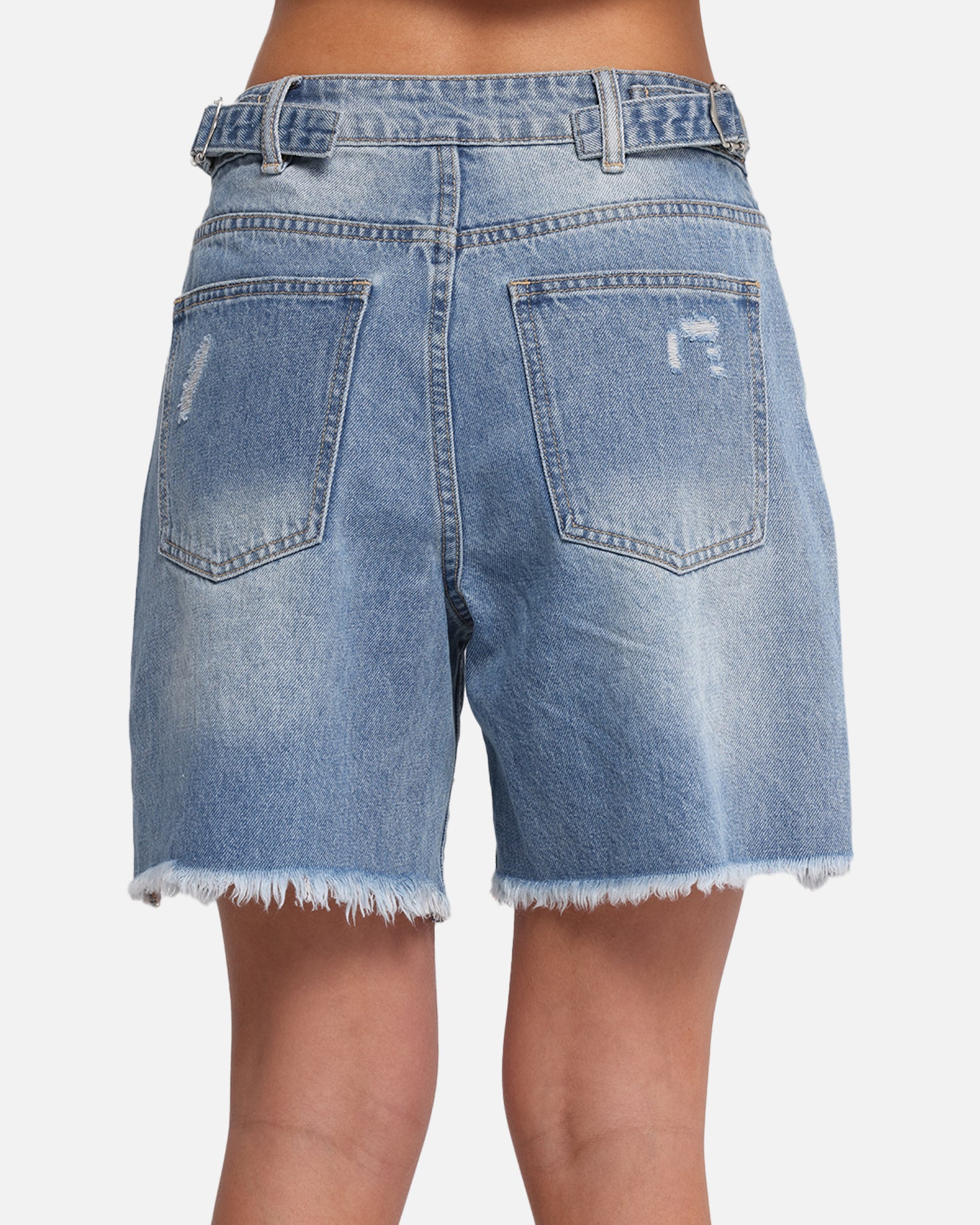 XXIII Women's Relaxed Denim Shorts Blue Denim、mySite、zt4zffjzw