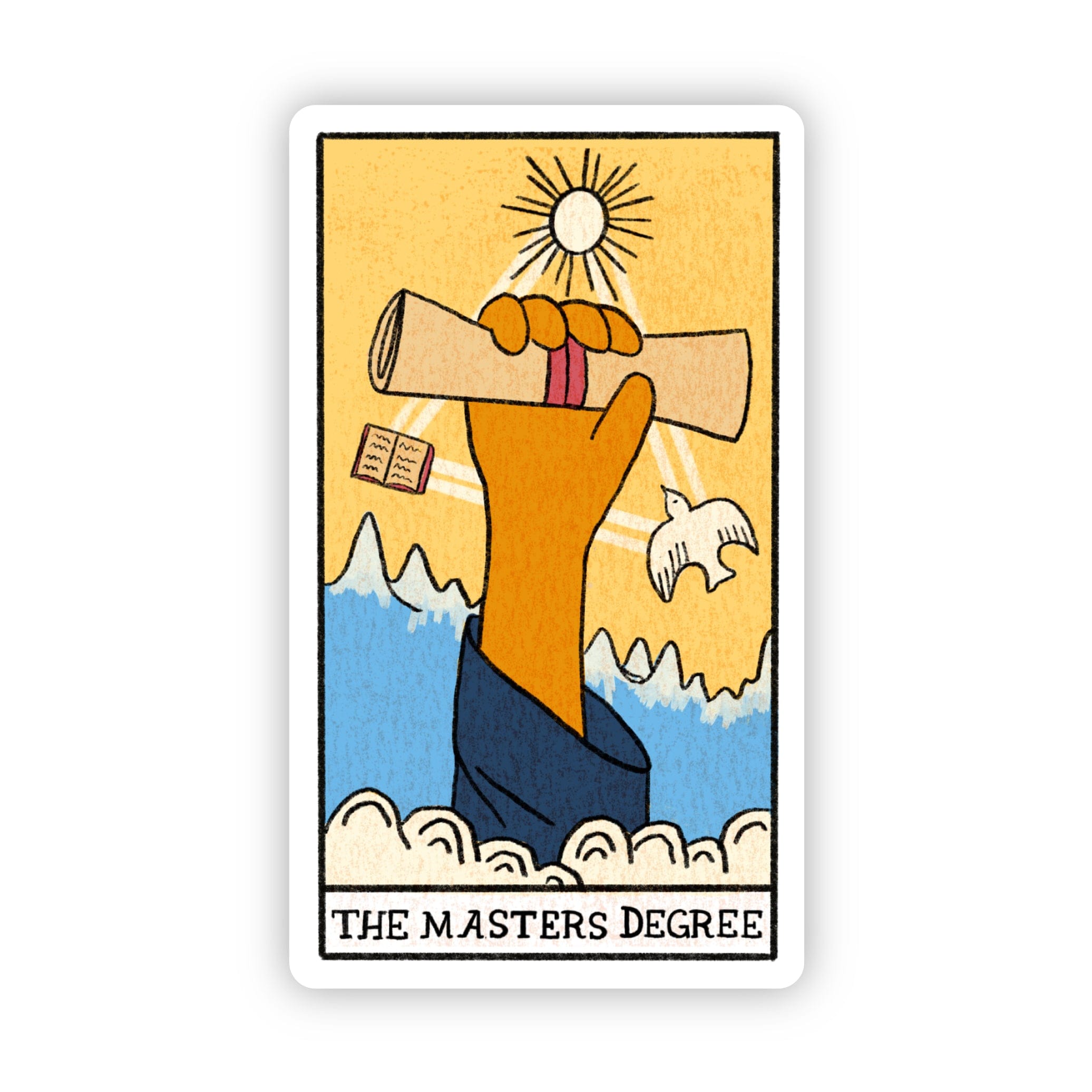  The masters degree tarot card sticker、mySite、elrpsem3k
