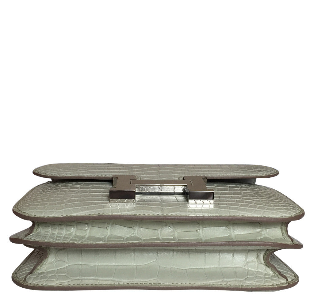 Hermes Constance 18 Bag Beton Alligator PHW、mySite、garminoutage.com