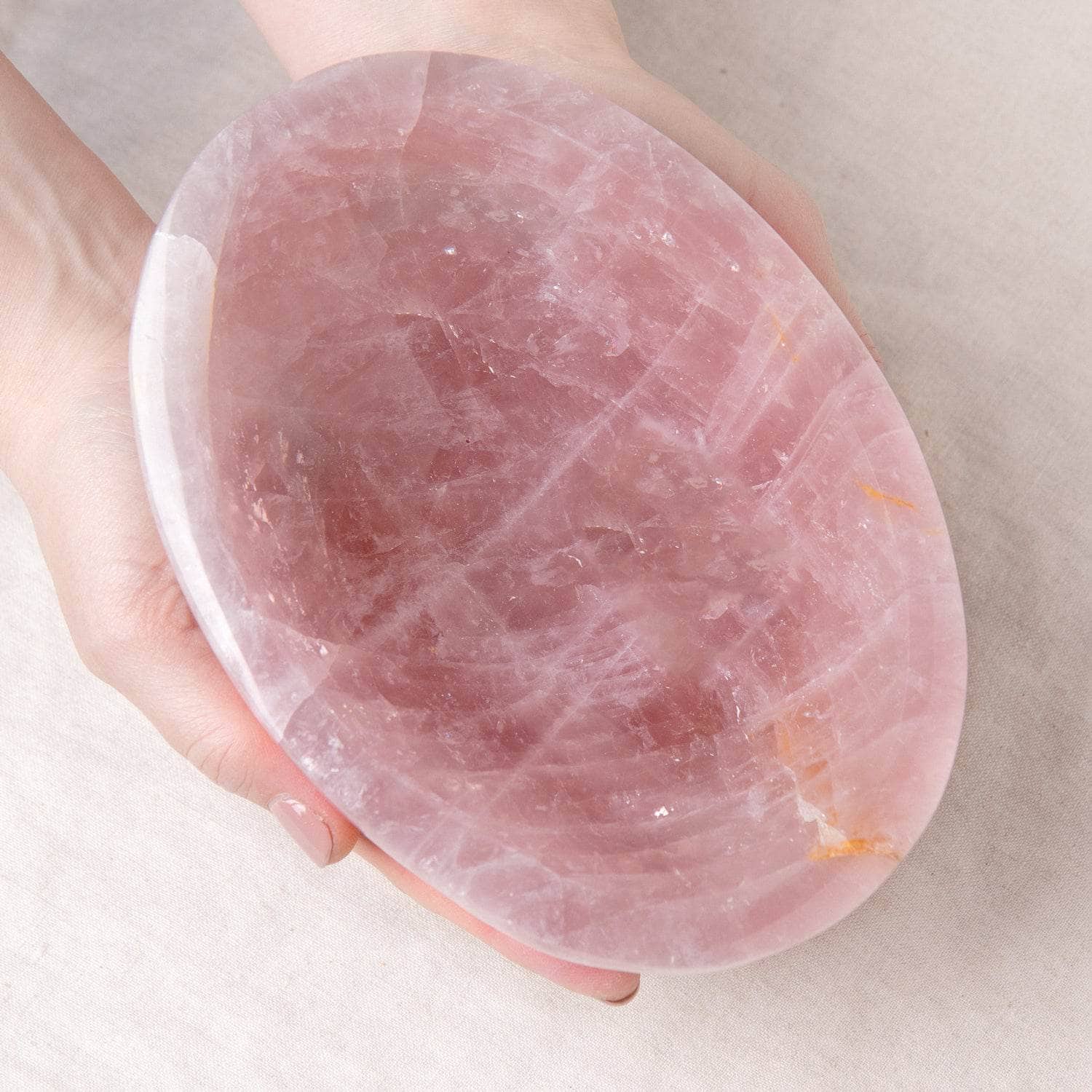 Rose Quartz Crystal Bowls- 1 of a Kind、mySite、hinf8tx79