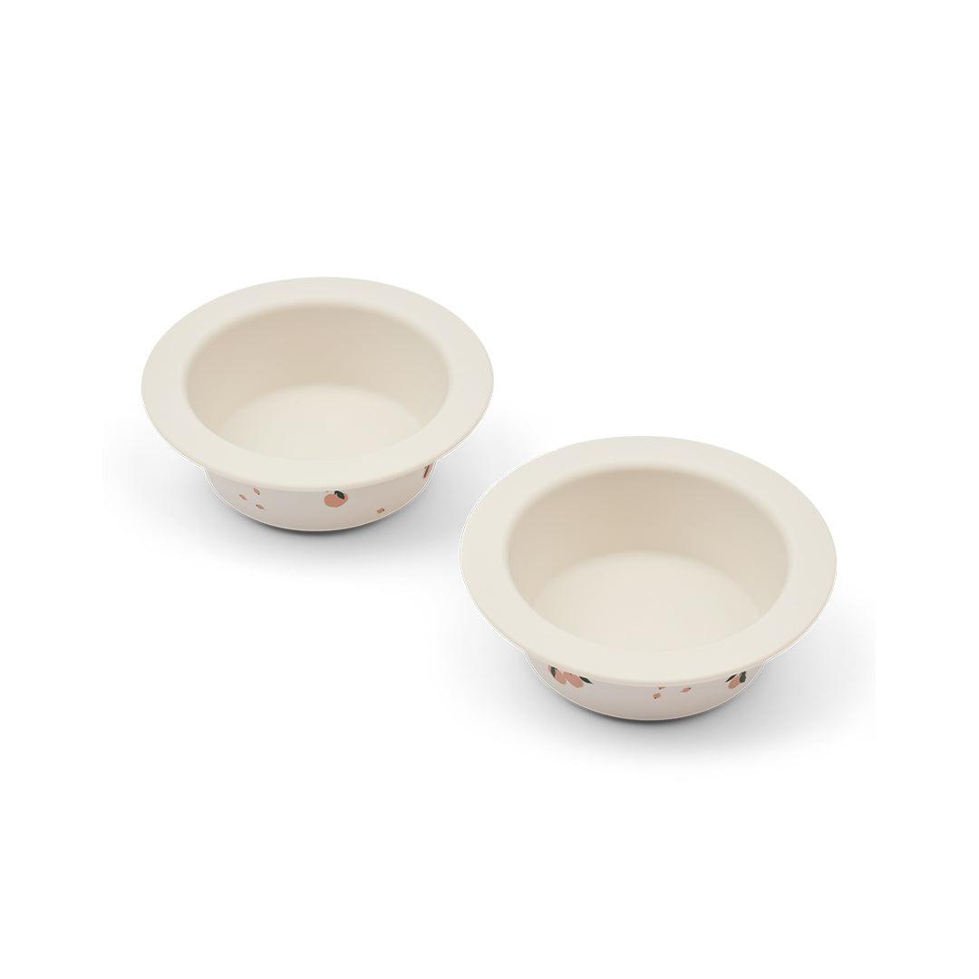  Liewood Peony Printed Suction Bowl 2-Pack - Peach / Sea Shell、mySite、merchandisen