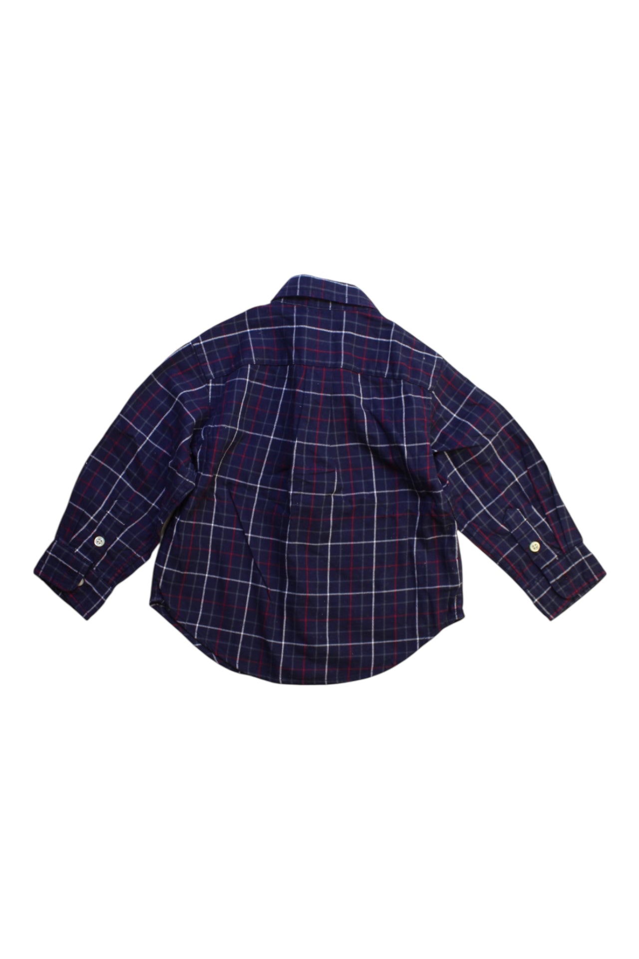 Ralph Lauren Plaid Long Sleeve Shirt 6-12M、mySite、g9winljtr