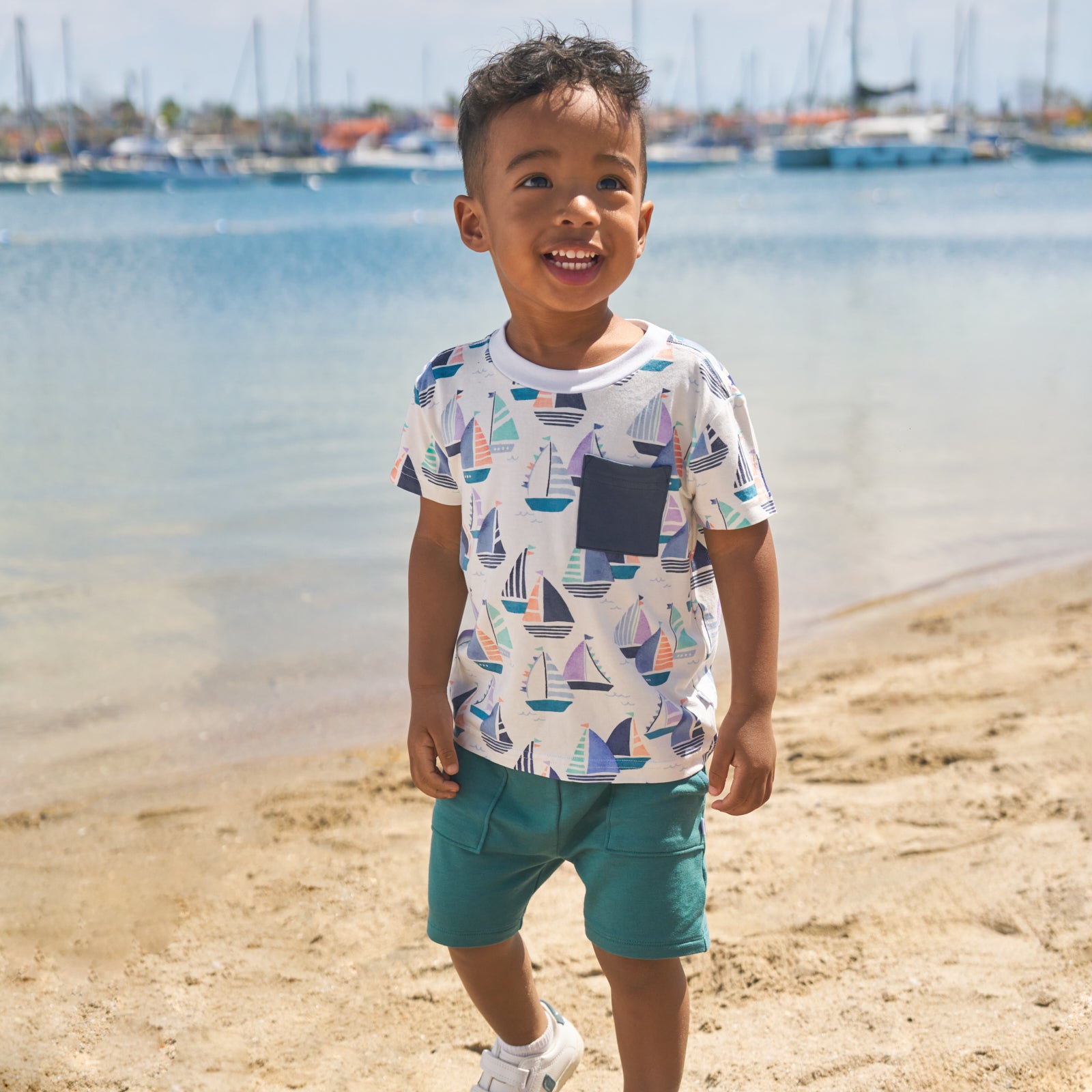 Seas The Day Relaxed Pocket Tee、mySite、g9winljtr