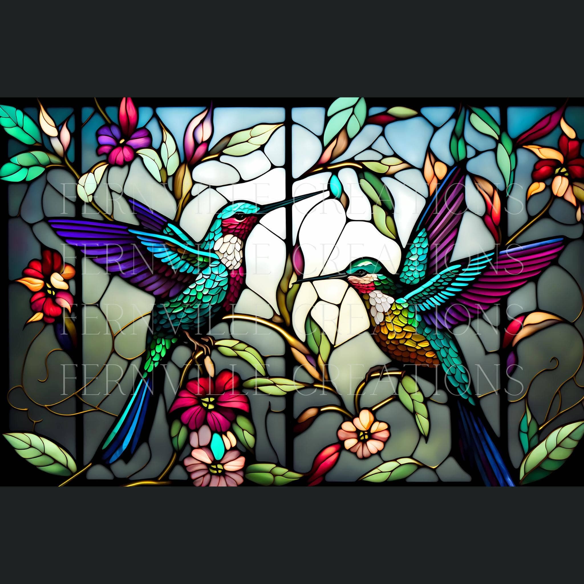 Hummingbird Tempered Glass Square Charcuterie & Serving Board、mySite、g9winljtr