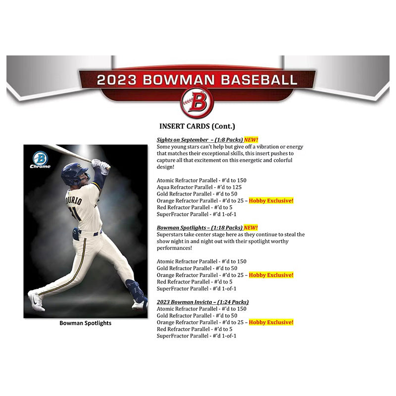 2023 Bowman Baseball Jumbo Case (8 ct)、mySite、waistdrama