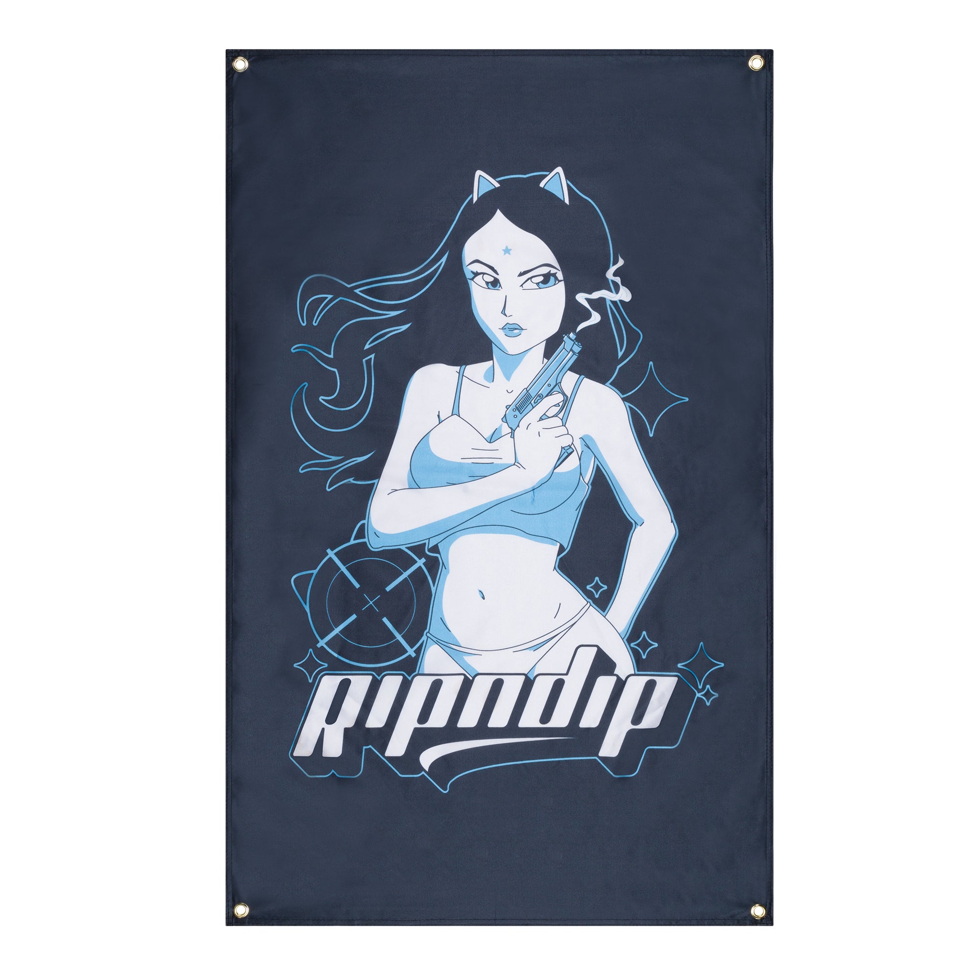  Desperado Wall Banner (Black)、mySite、merchandisen