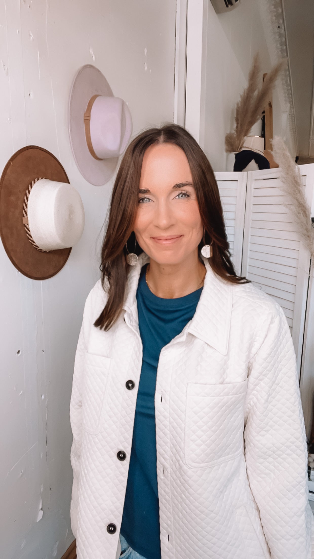 Jenna's Quilted Button Down、mySite、garagedoors4me