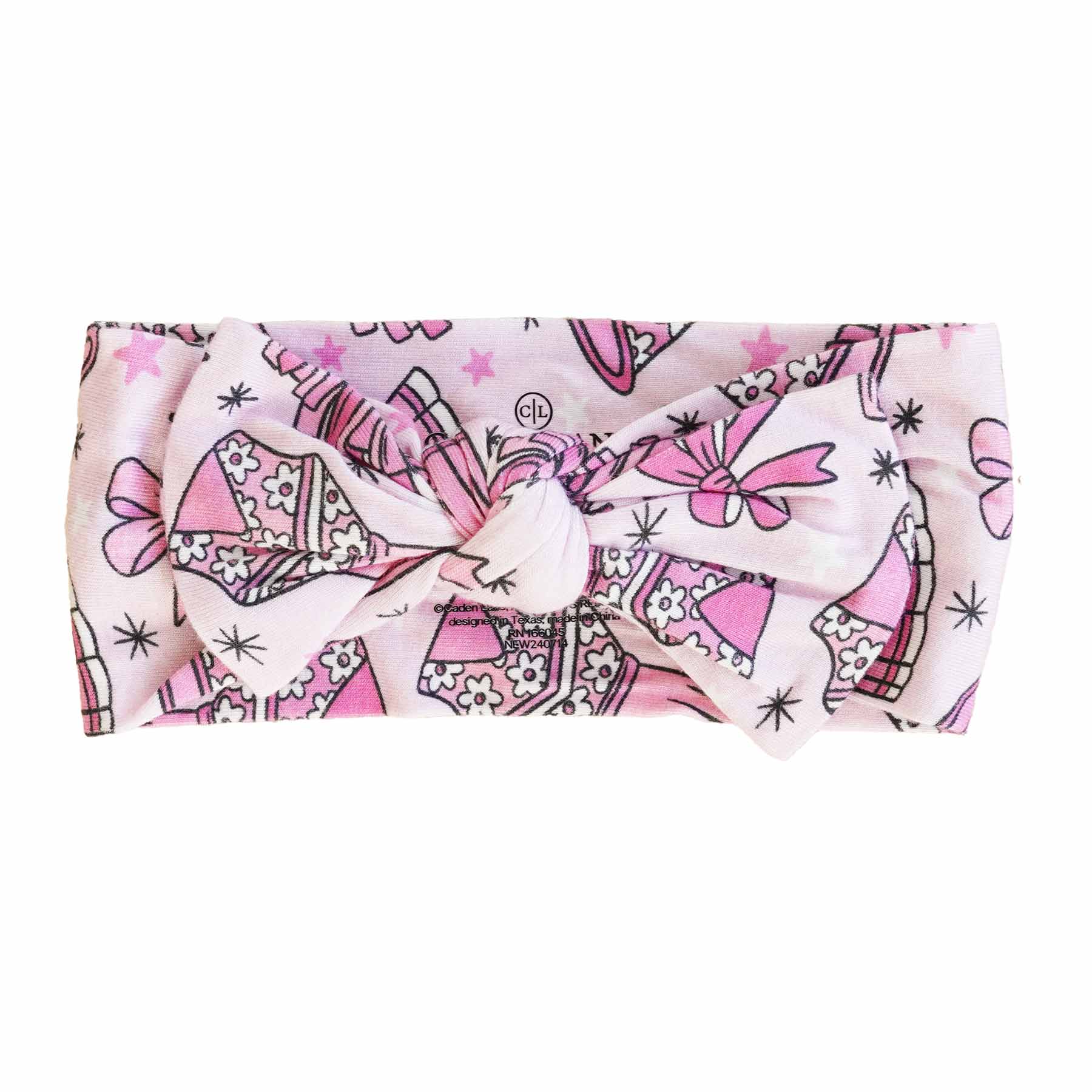  Cheer Squad Knit Large Bow Headwrap、mySite、layawaytickets