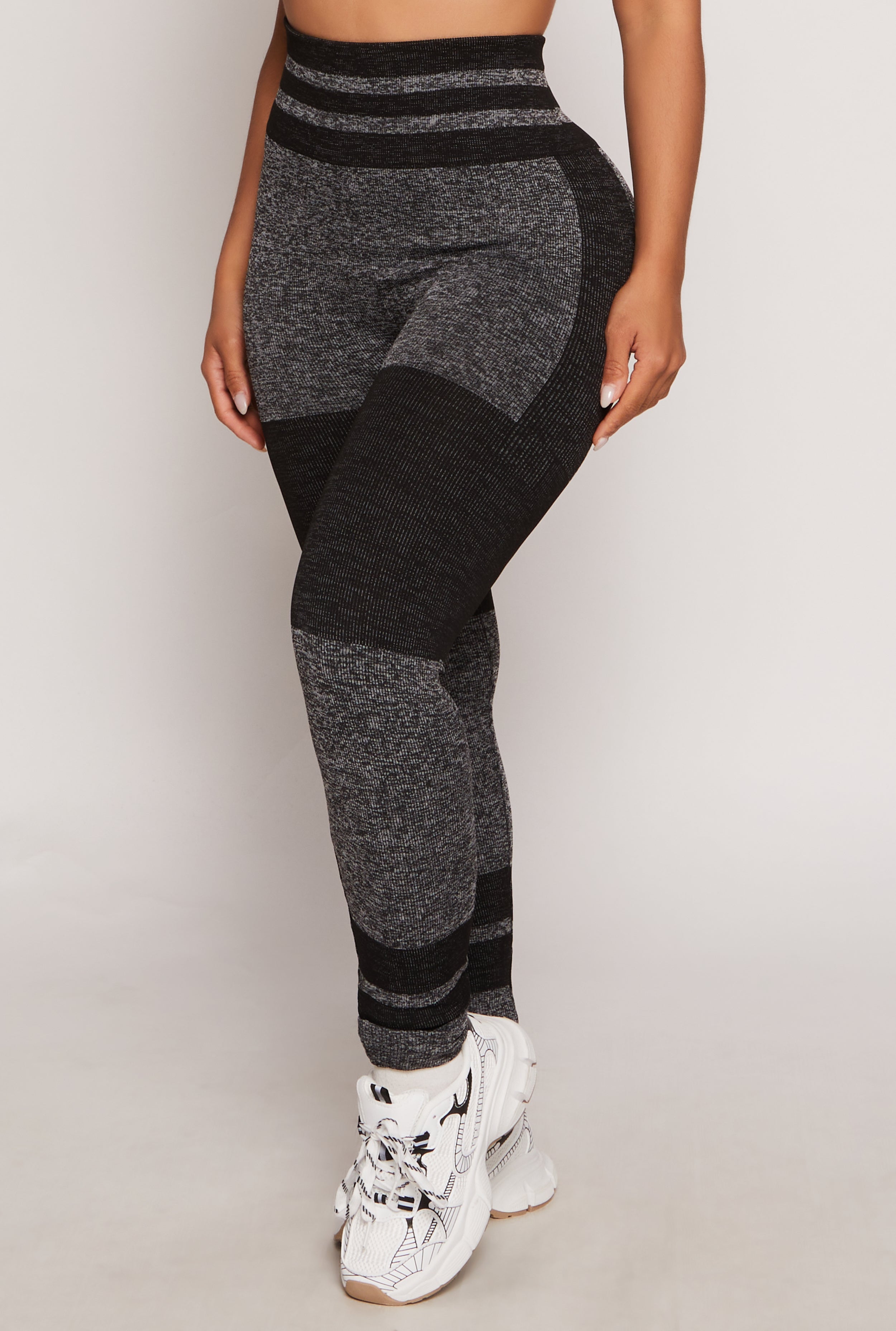 Marled Two Tone High Waist Leggings、mySite、camillekostekn