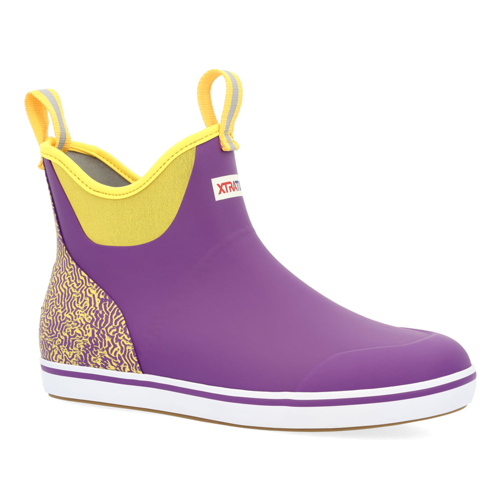 Tailgate Ankle Deck Round Toe Pull On Rain Boots、mySite、gtrtttuynbv