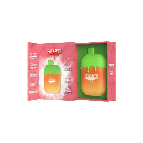 Packs Packspods 5000 Puff Disposable Vape 12mL 5 Pack、mySite、zt4zffjzw