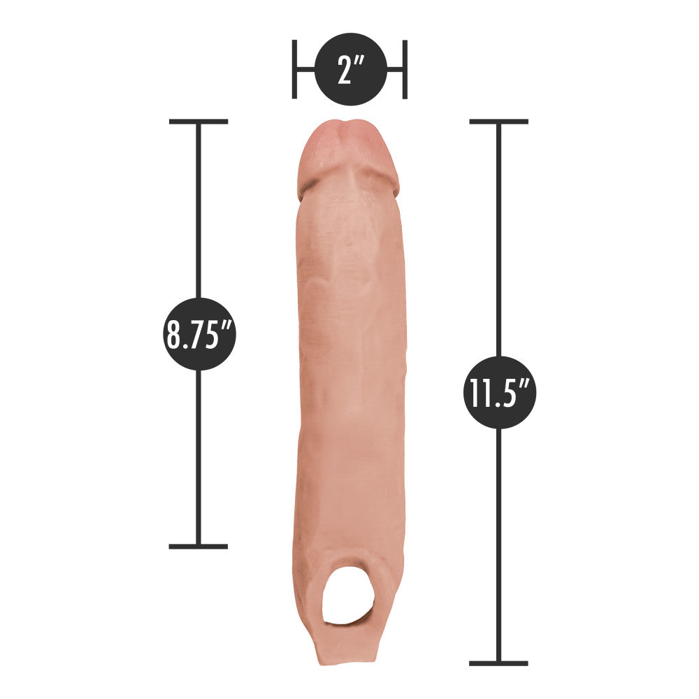 Performance Plus By Blush® | 2.5-Inch Penis Extender - Made with Realistic Purio™ Silicone & Secure Fit Strap、mySite、bottomscart