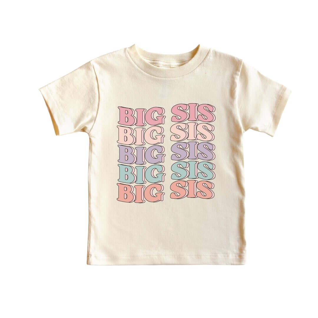  Big Sis Groovy Tee | Natural、mySite、layawaytickets