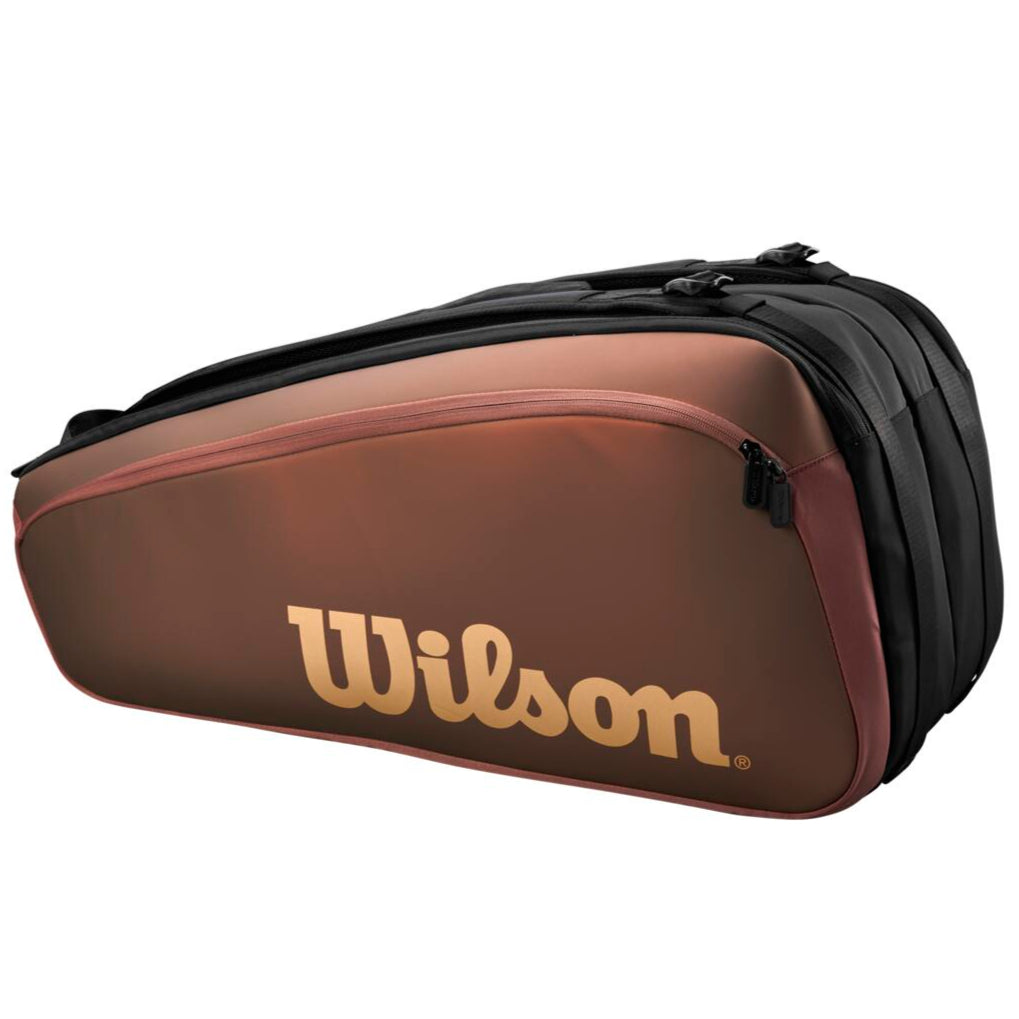Wilson Pro Staff v14 Super Tour 9 Pack Racquet Bag (Bronze)、mySite、neckold