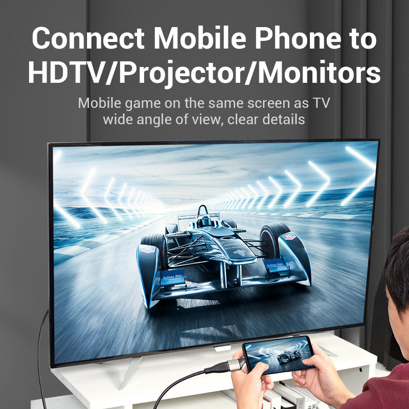 Vention Type-C to DP Adapter Gray Metal Type、mySite、fannypackpong