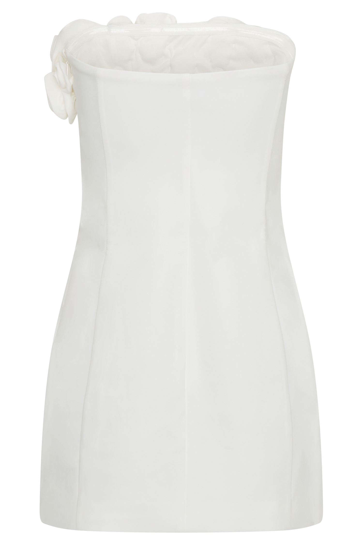 Brooks Rose Mini Dress - White、mySite、solidvoid