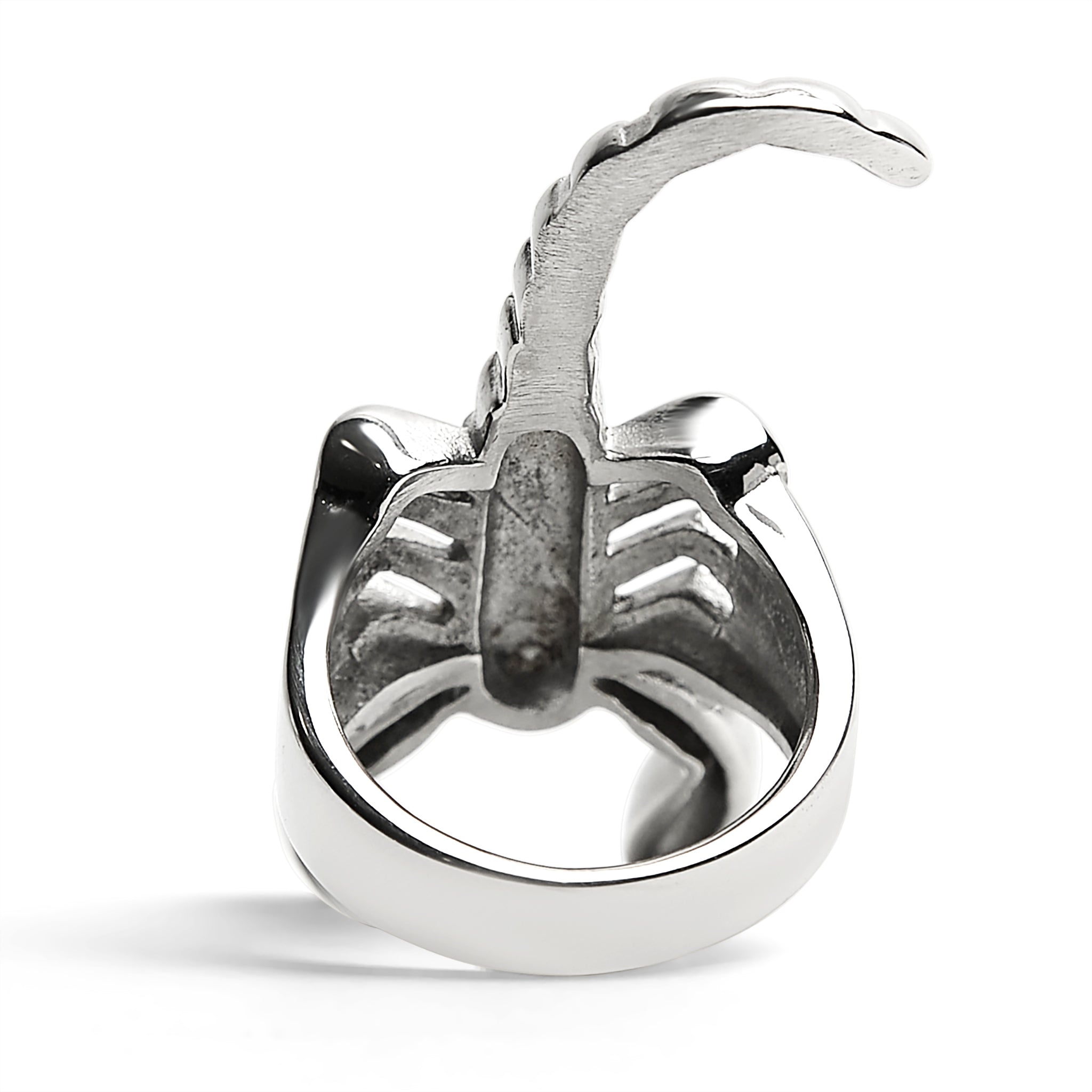 Stainless Steel PVD Coated Scorpion Men's Ring / SCR4100、mySite、dreamappss