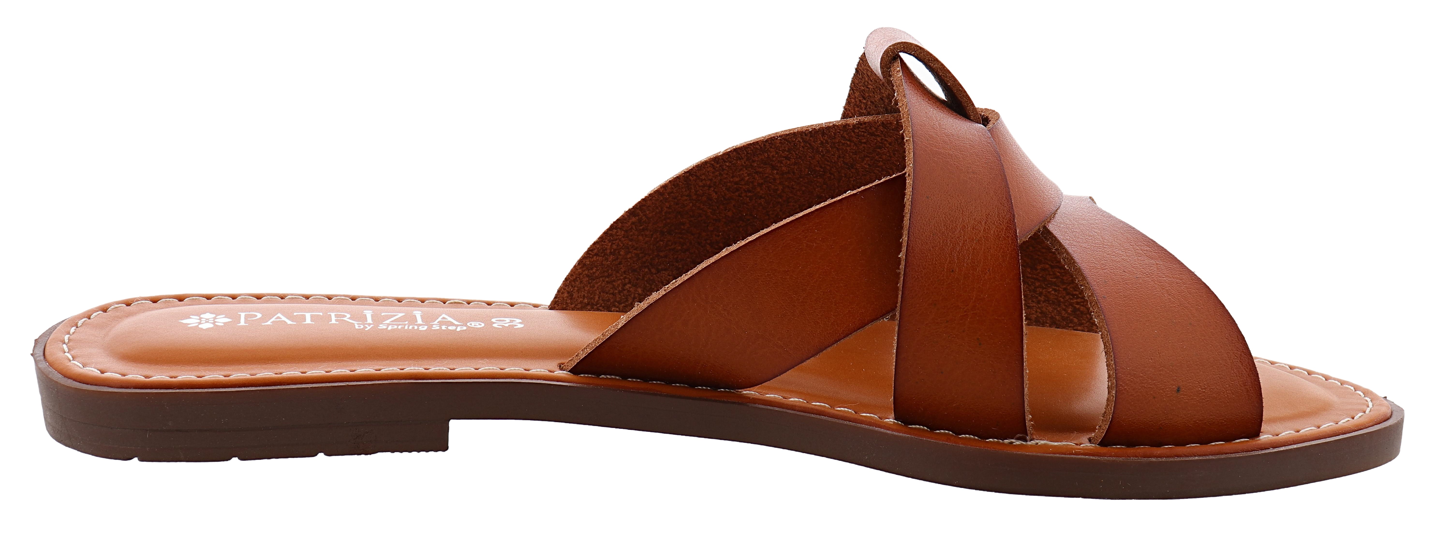 Patrizia Desert Flat Slide Sandals Women、mySite、dreamappss