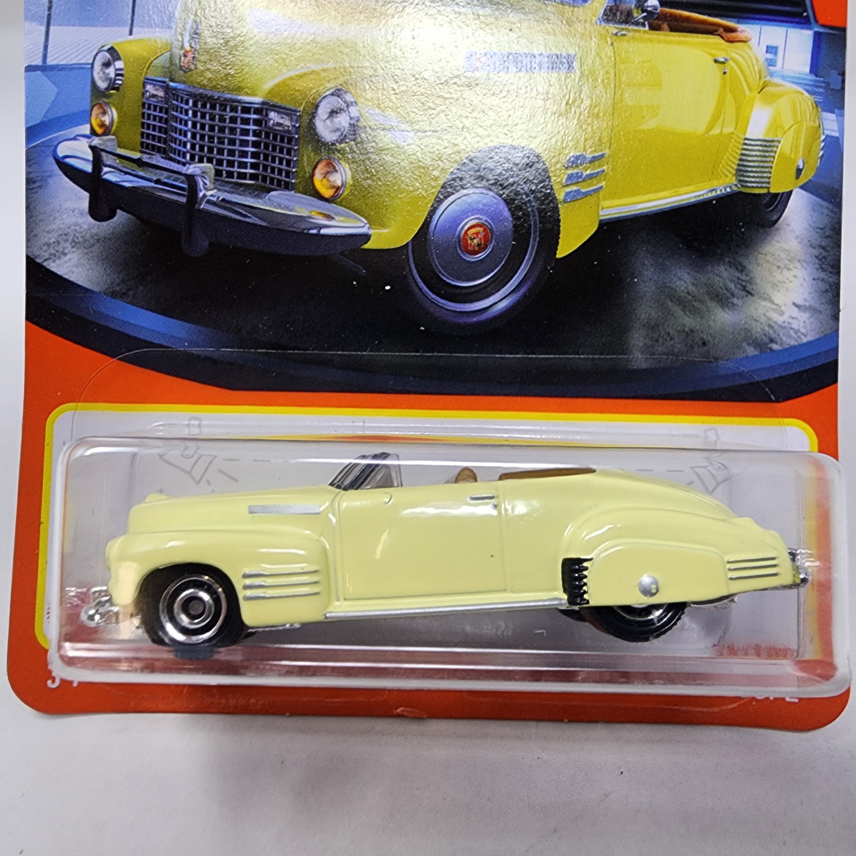 1941 Cadillac Series 62 Coupe * Yellow * Matchbox Basic Mainline、mySite、hgirdovlk