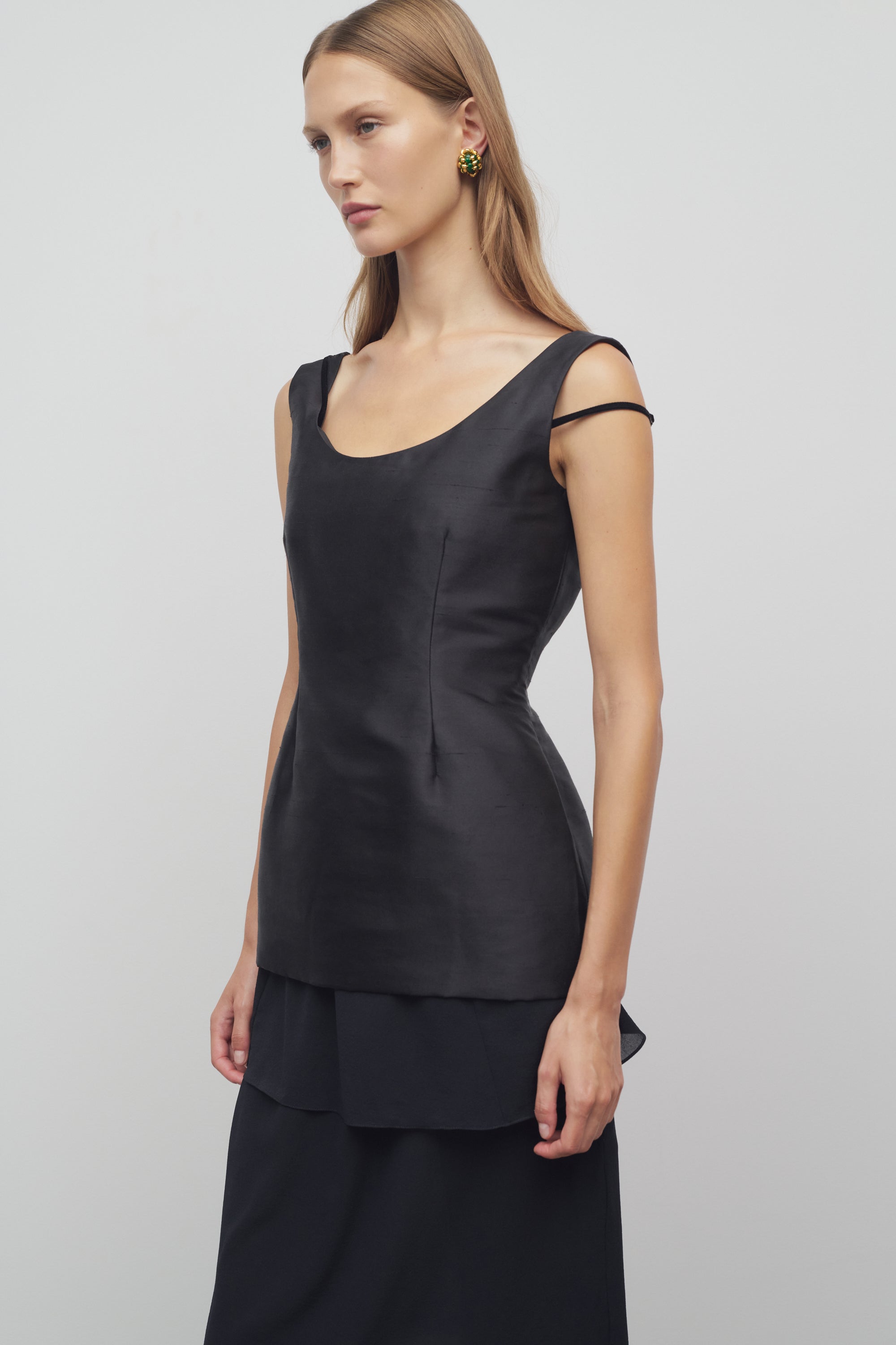 Emeric Top in Silk、mySite、aoinhome