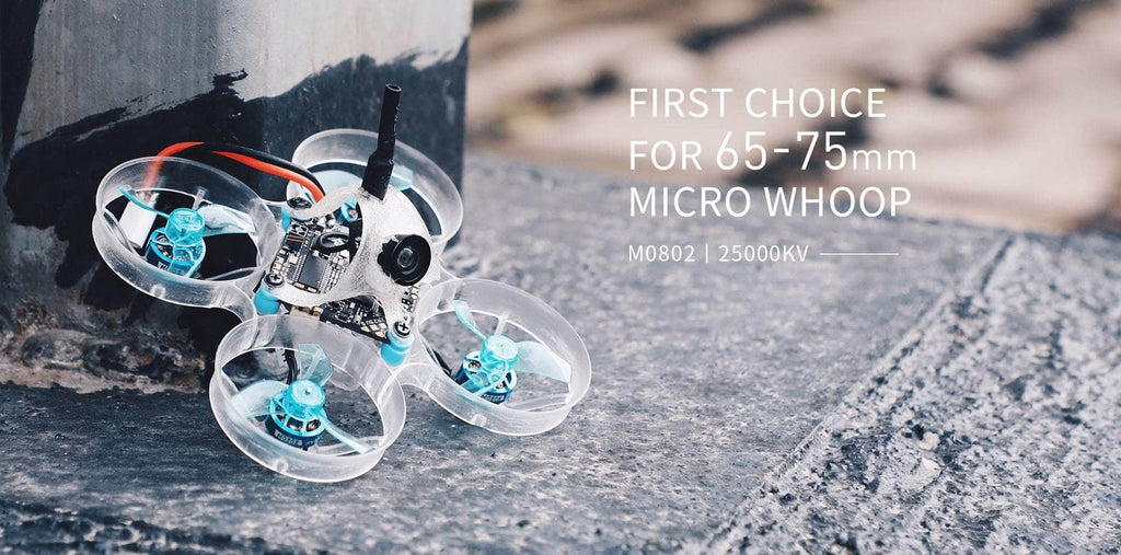 T-Motor M0802 II 0802 25000Kv Micro Motor (1.5mm Shaft) - Blue