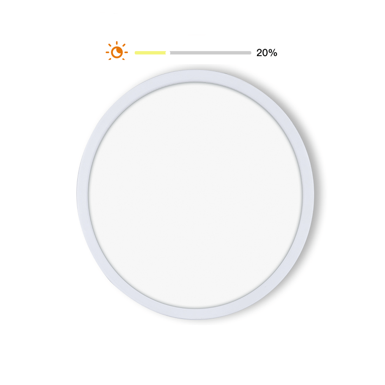 MOES Smart WIFI Ceiling Light Ultrathin Energy-saving RGB Dimmable Lighting LED Lamp、mySite、fannypackpong