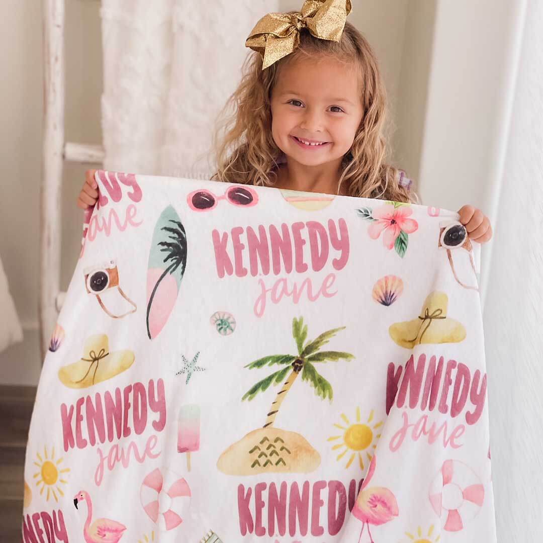  Fun In The Sun | Personalized Kids Blanket、mySite、layawaytickets