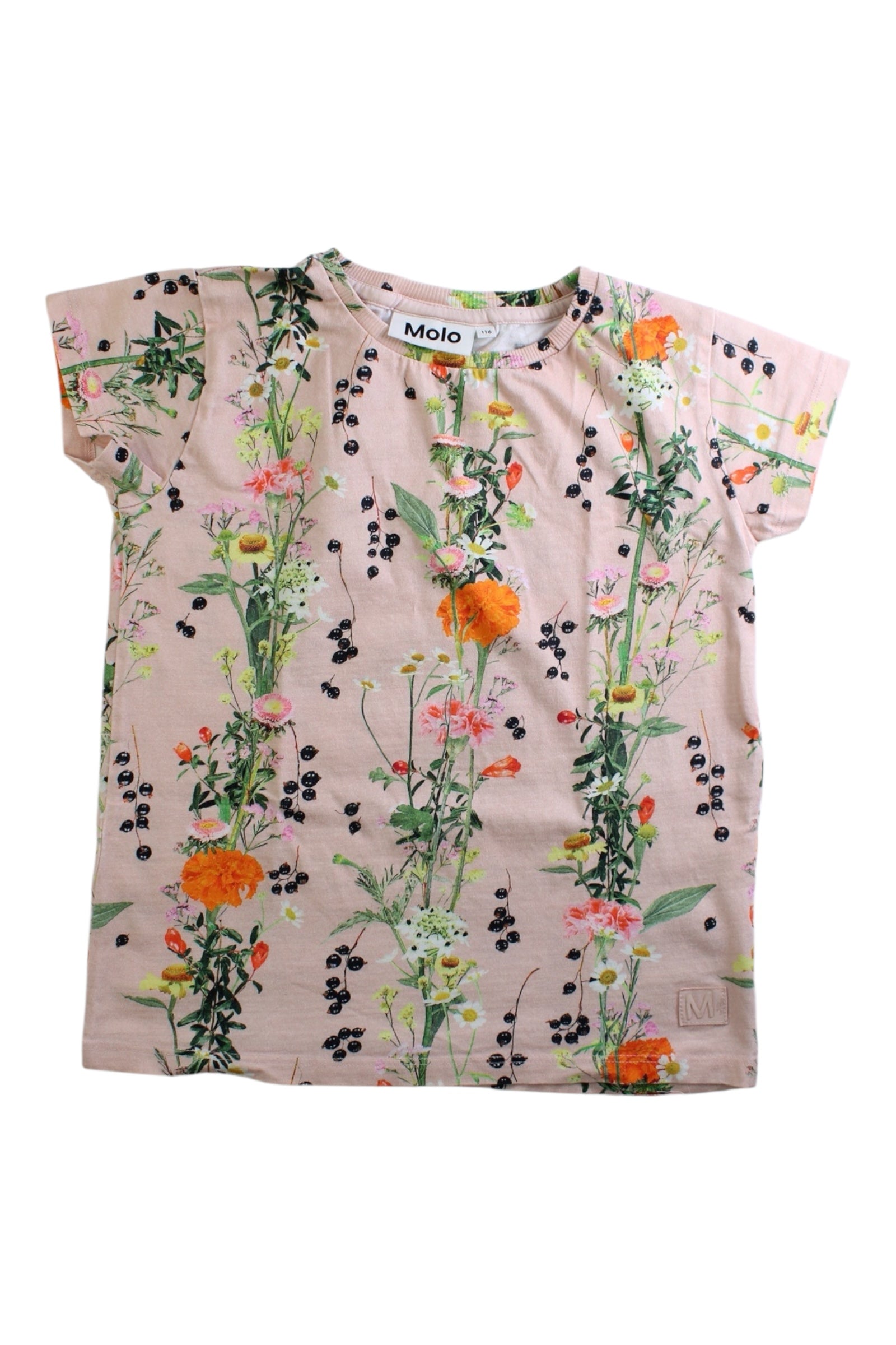 Molo Floral Short Sleeve Tee 6T、mySite、g9winljtr