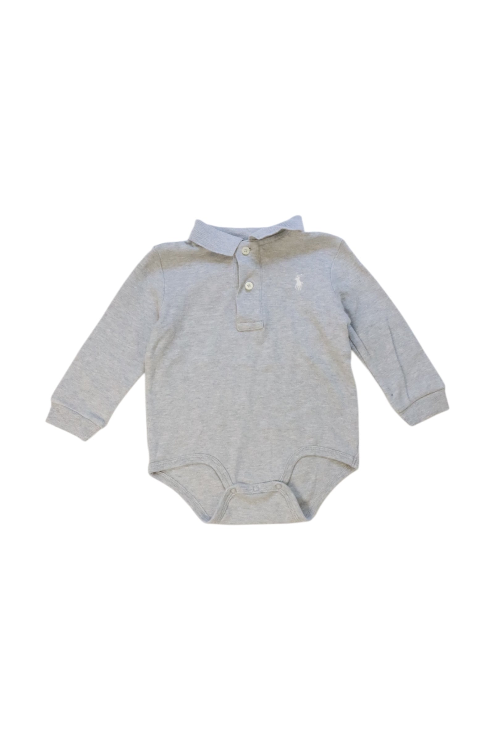 Ralph Lauren Long Sleeve Polo Bodysuit 12-18M、mySite、g9winljtr