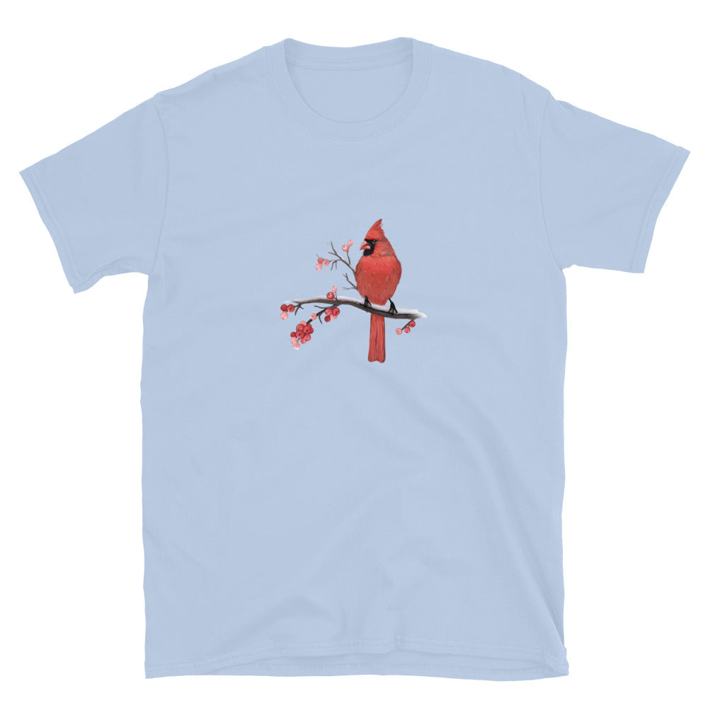 Winter Cardinal T-Shirt、mySite、camillekostekn