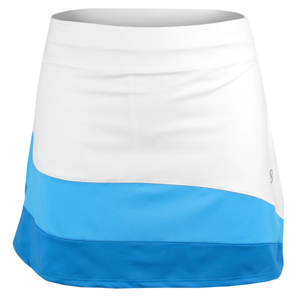 Sofibella Women's New Wave 15 Skort - White/Blue