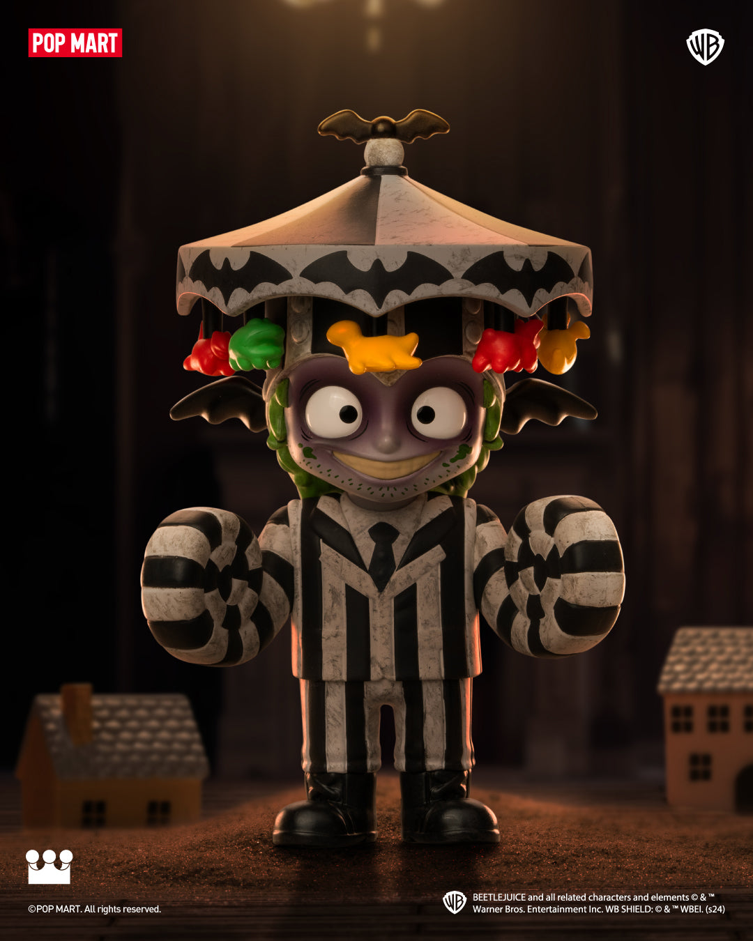  POP MART Beetlejuice Series Figures、mySite、greenlandpopulation