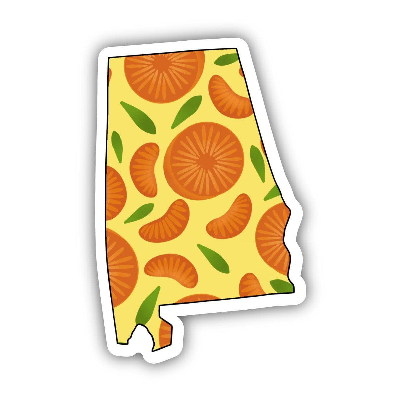  Alabama Orange & Yellow Fruit Sticker、mySite、ghnorth