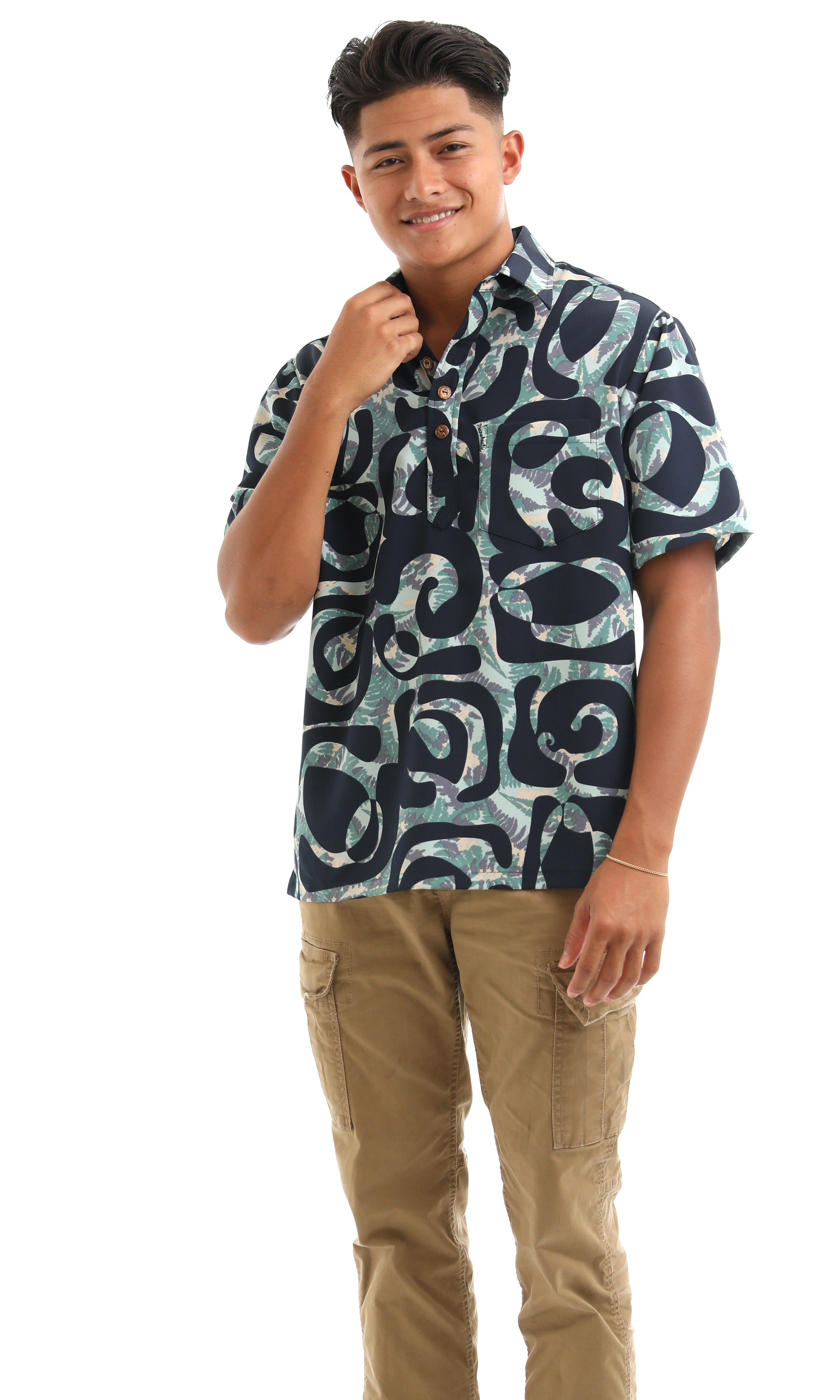 Pullover Aloha Shirt、mySite、aoinhome