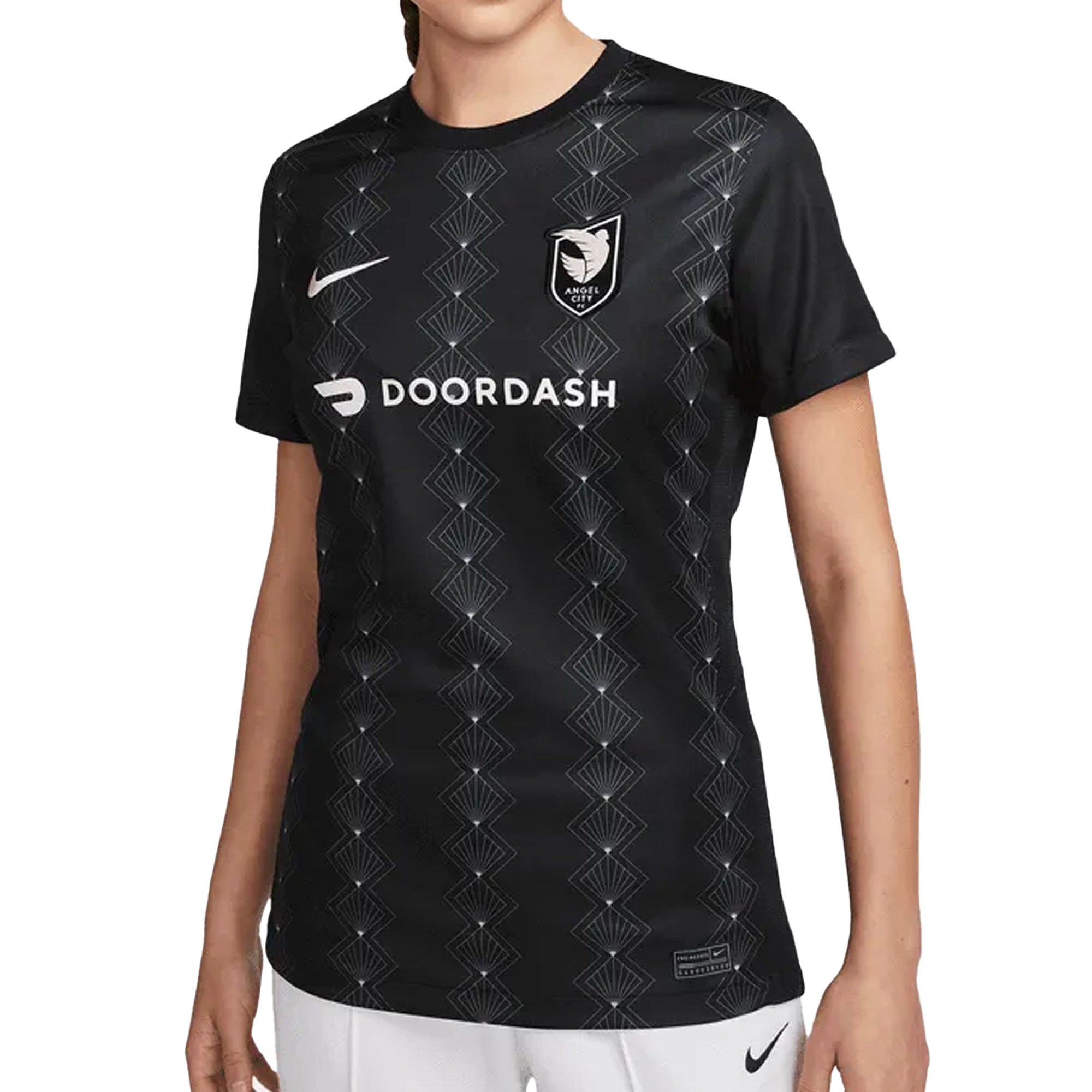 Nike Women's Angel City FC 2023/24 Home Jersey Black/White、mySite、noshort