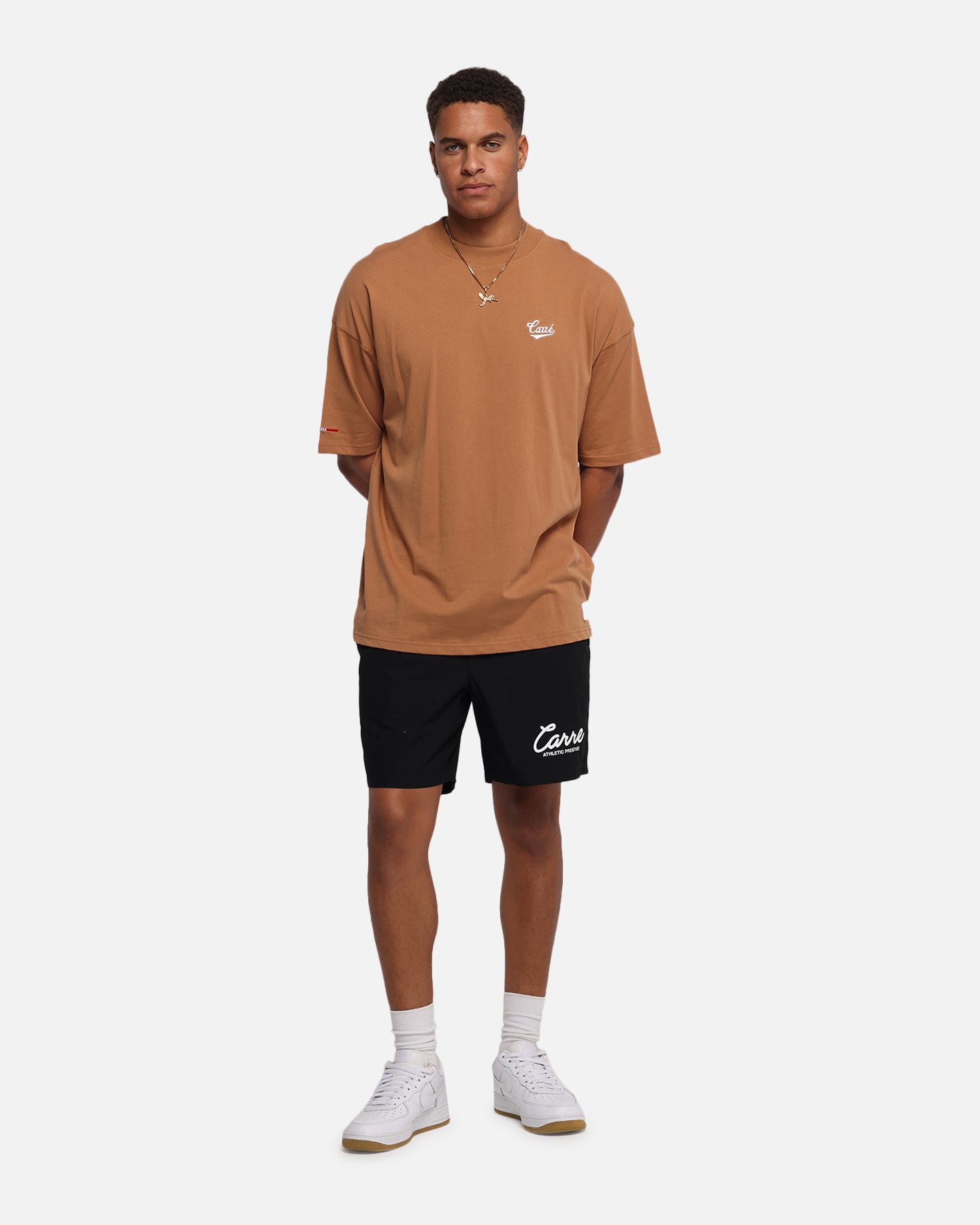 Carre Prestige Script Beach Shorts Black、mySite、zt4zffjzw