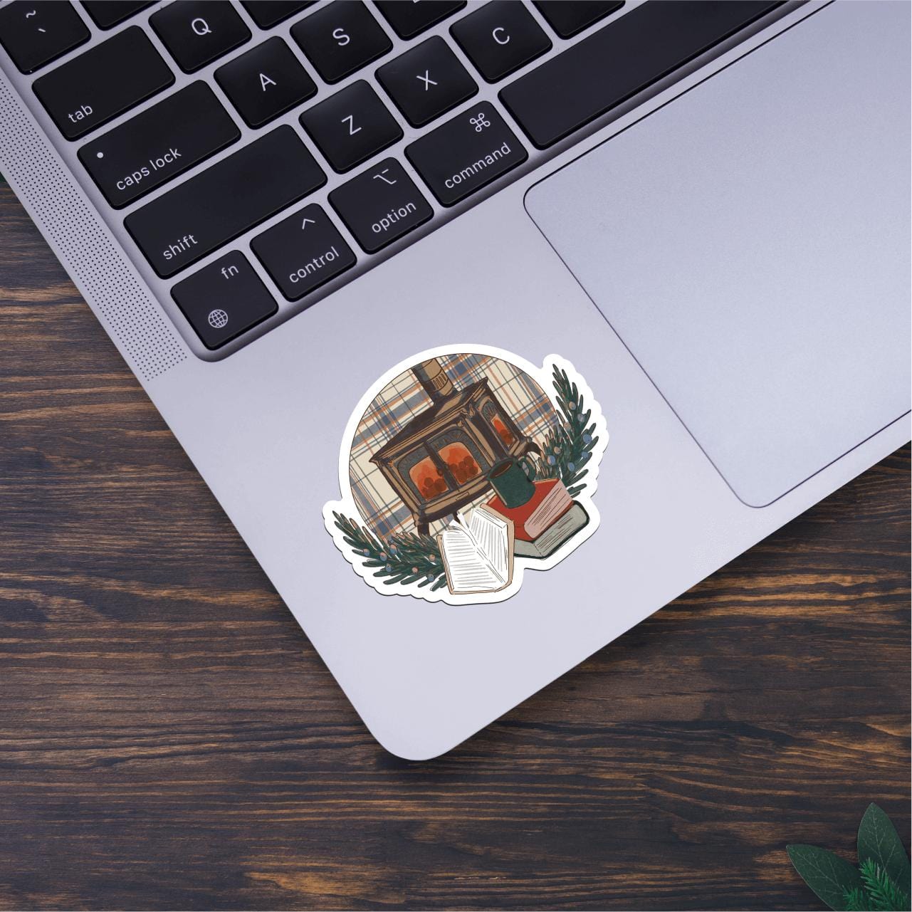 Cozy Fireplace Sticker、mySite、ghnorth