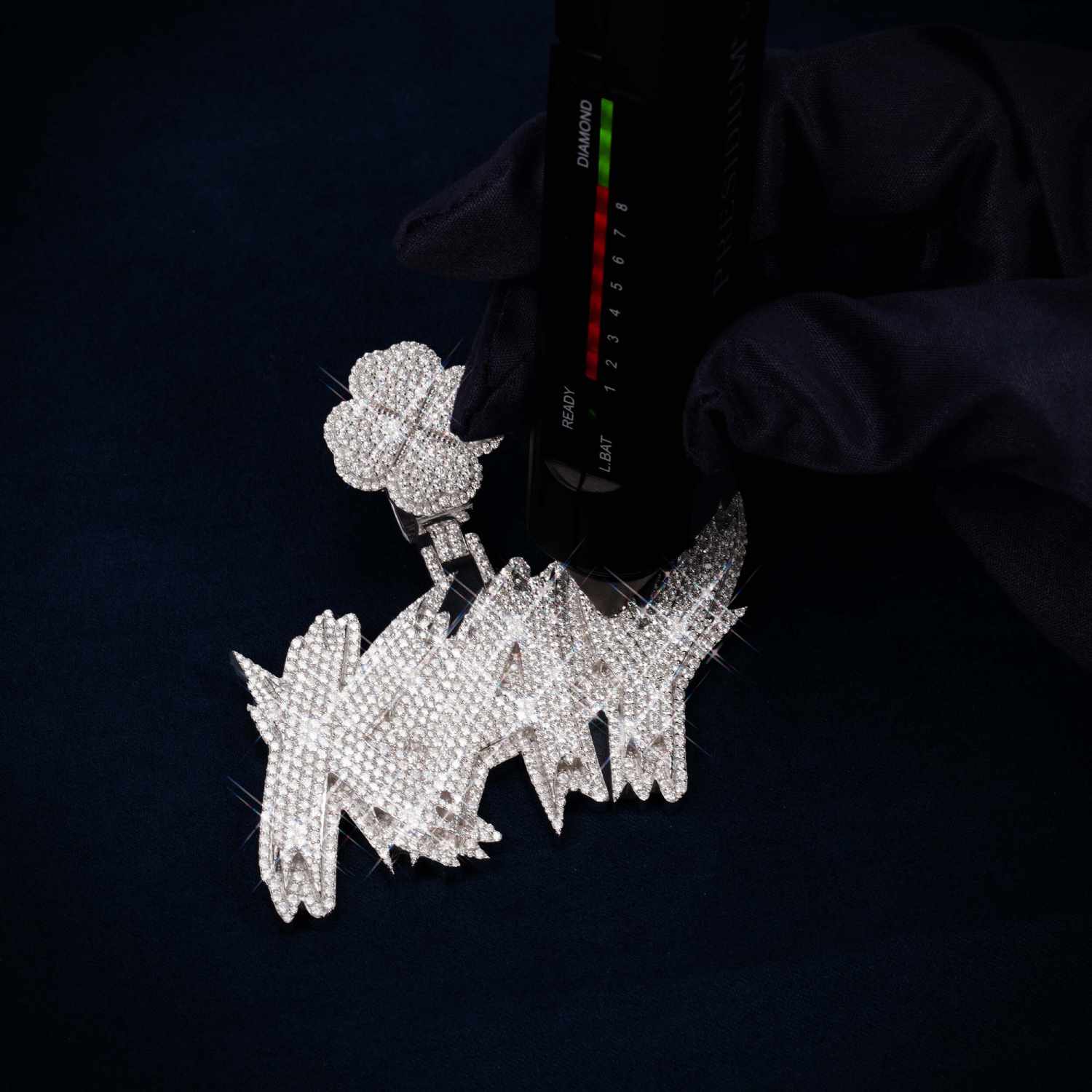 KAY Custom Moissanite Pendant 14K Gold、mySite、hinf8tx79