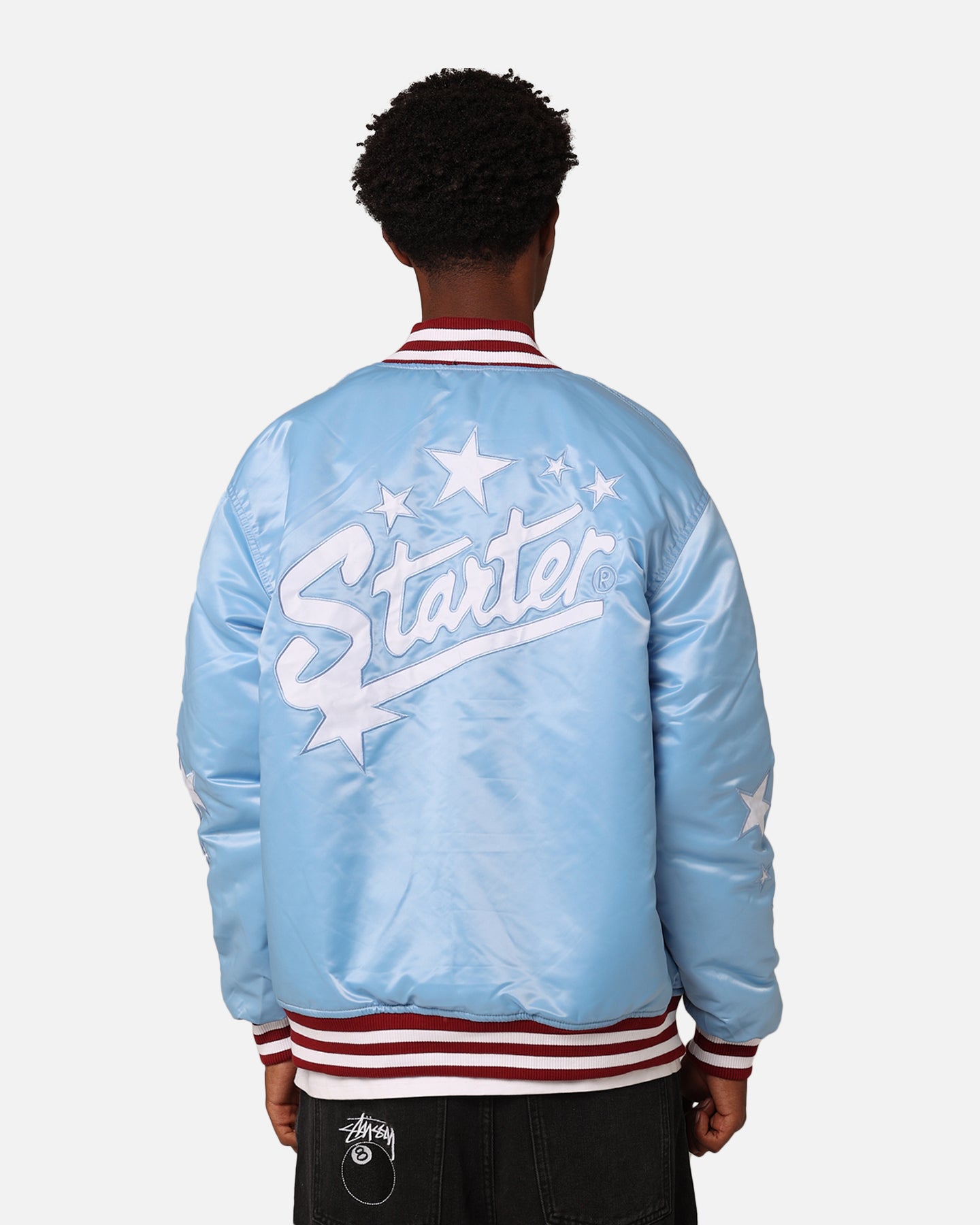 Starter Reversible Star Bomber Jacket Maroon/Blue、mySite、zt4zffjzw
