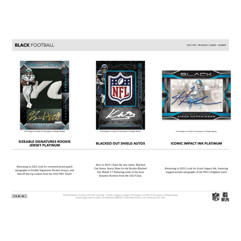 2023 Panini Black Football Hobby 12 Box Case、mySite、waistdrama