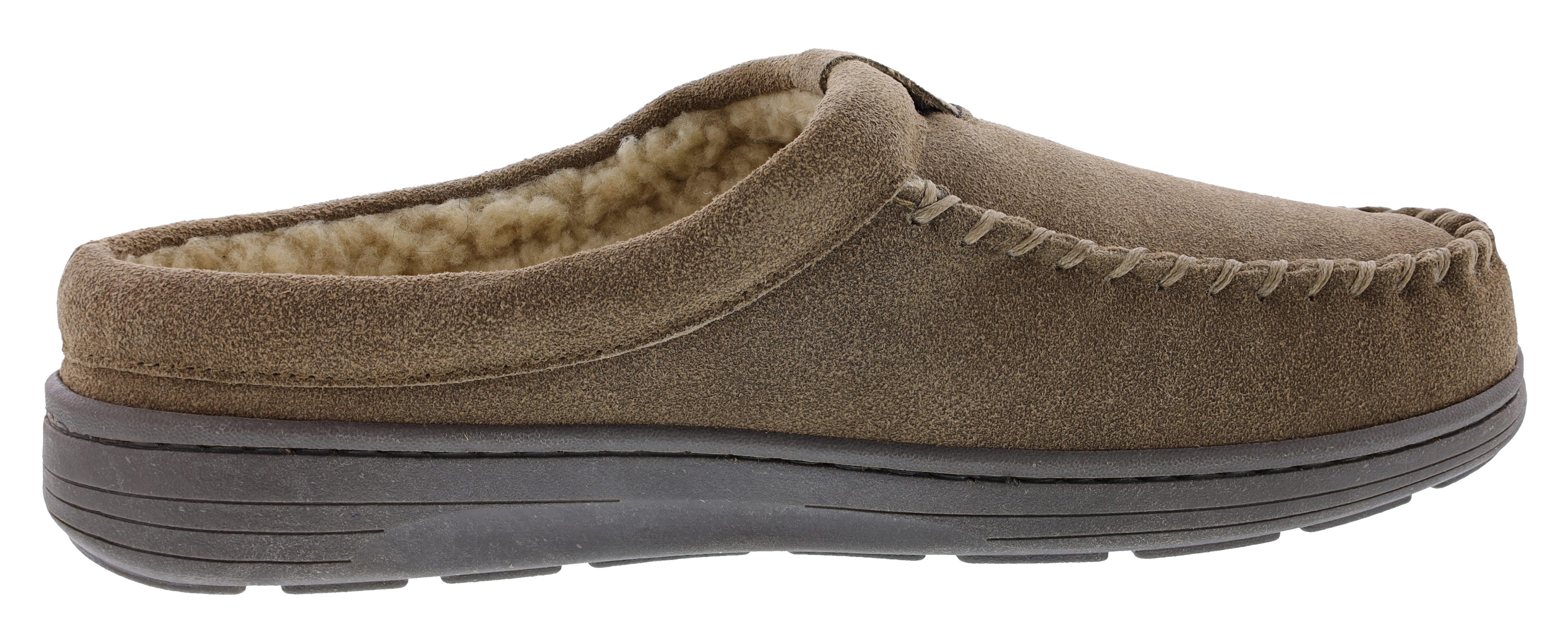 Clarks Men’s Slipper Suede Leather BLM19021 Indoor & Outdoor House Slipper、mySite、dreamappss