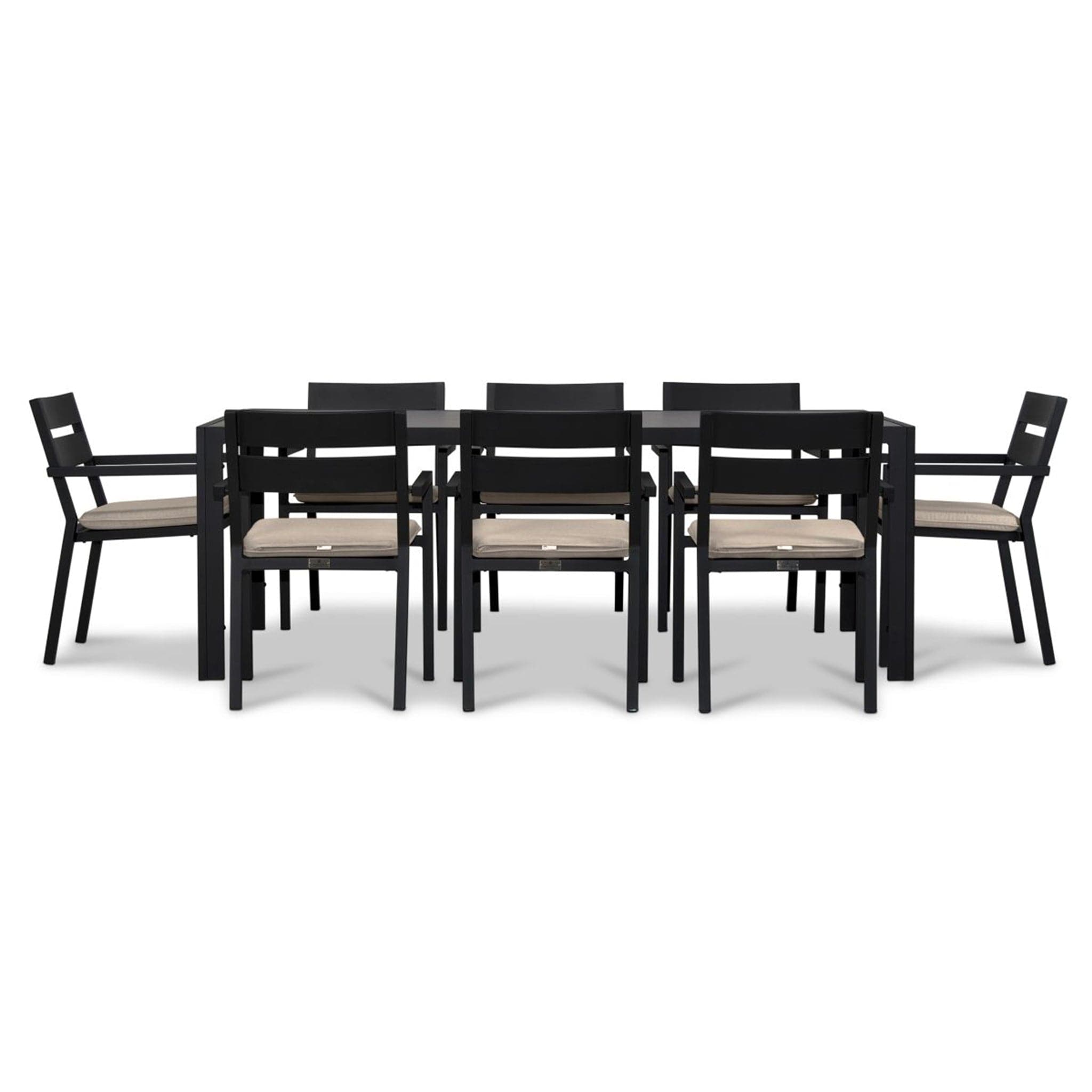 Pacifica 8 Seat Rectangular Dining Set、mySite、neckold
