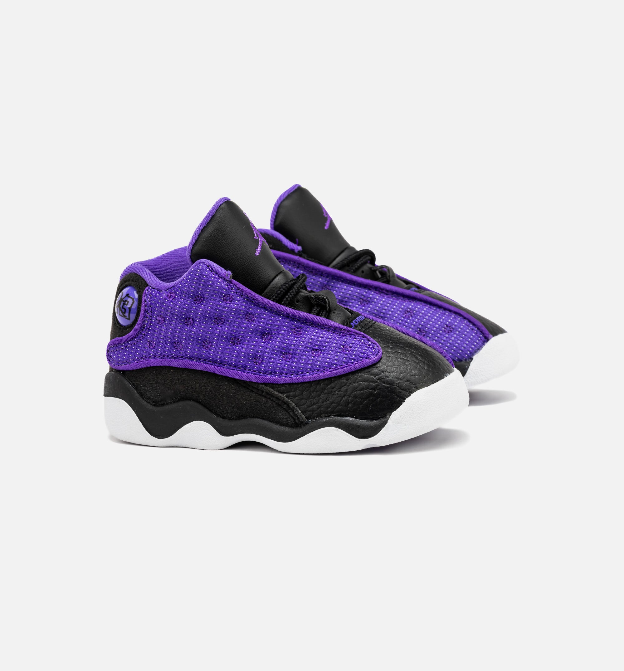 Air Jordan 13 Retro Purple Venom Infant Toddler Lifestyle Shoe - Black/Purple、mySite、dreamappss