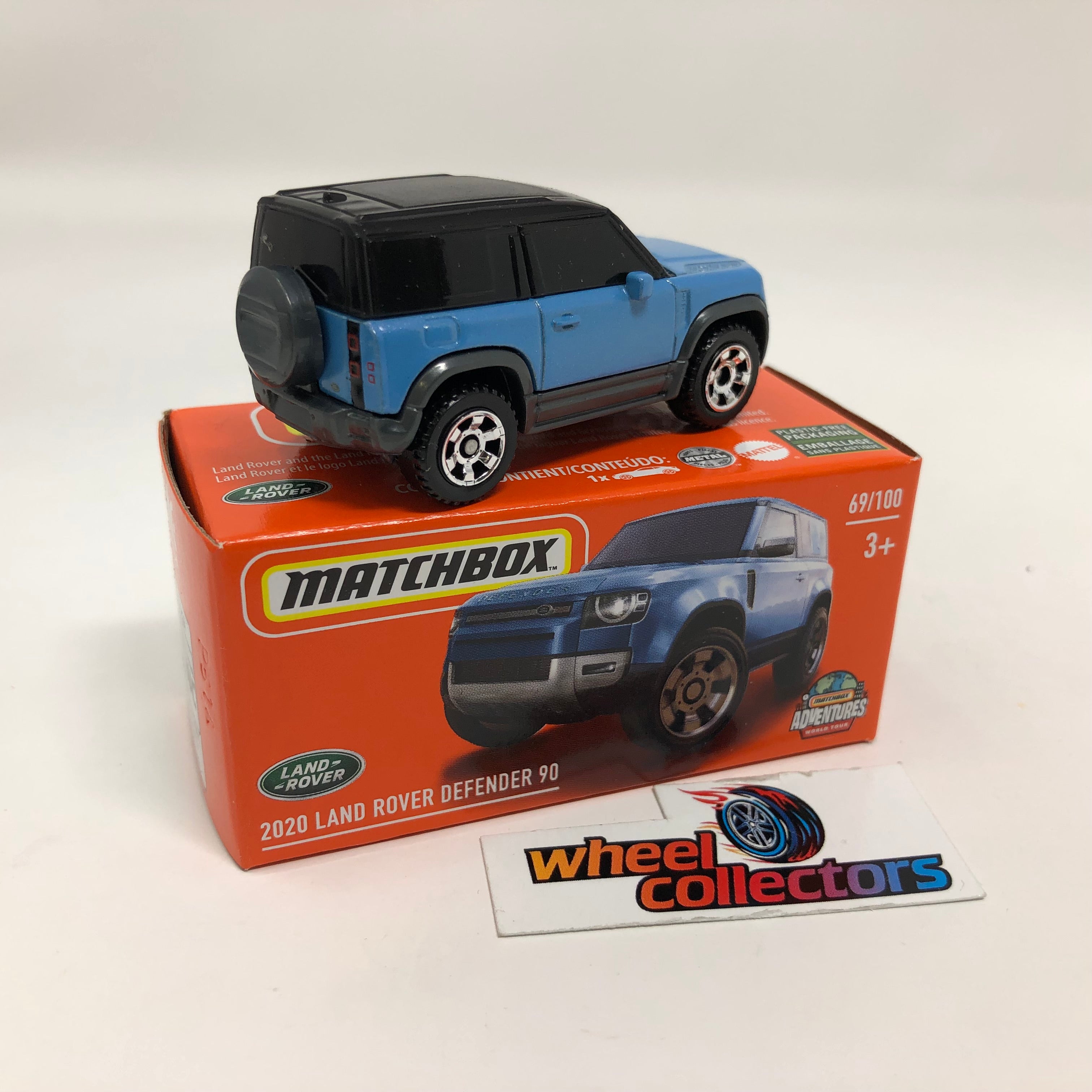 2020 Land Rover Defender 90 * POWER GRABS 2022 Matchbox Case B Release、mySite、hgirdovlk