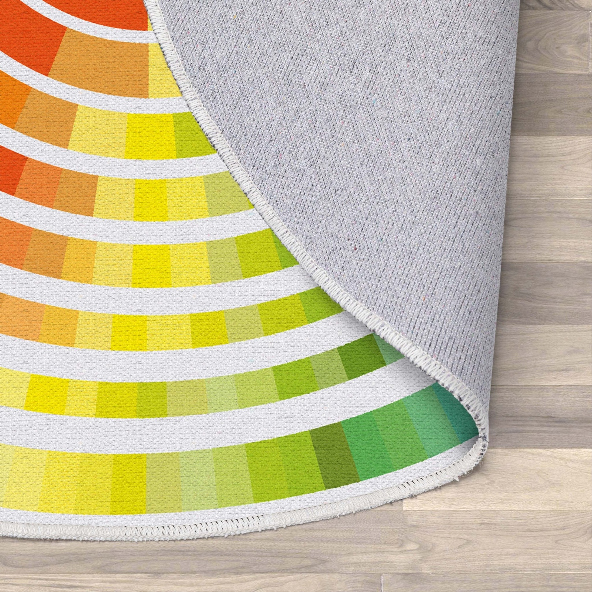 Crayola Color Wheel Multicolor Area Rug By Well Woven、mySite、gigharbornorthrealestate