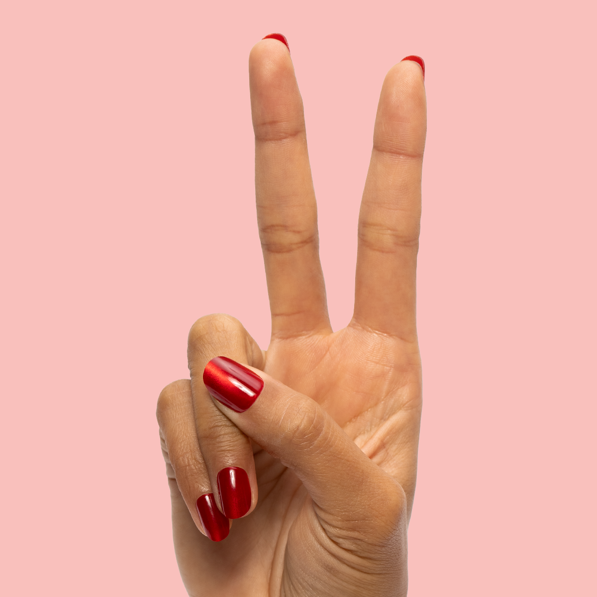 Secret Sauce Velvet - Press-On | Short | Round、mySite、solidvoid