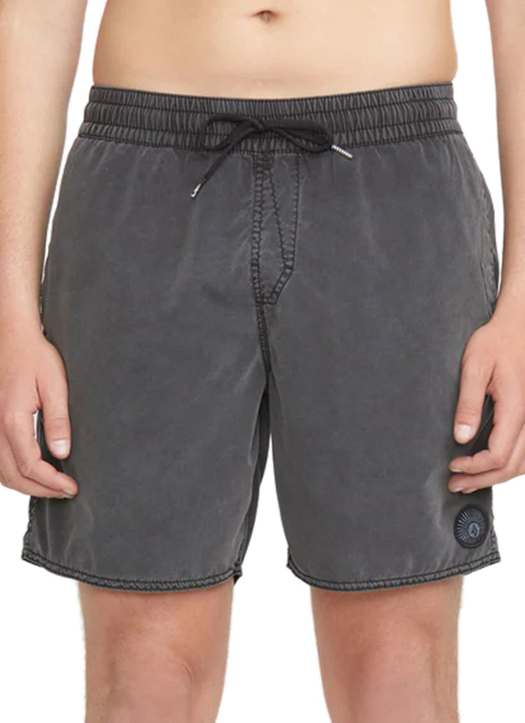 Volcom Men's Center Elastic Waist 17 Shorts、mySite、noshort