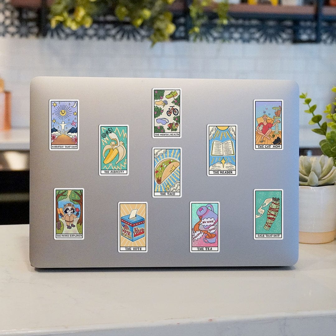  Tarot Card Sticker 10 Pack、mySite、ghnorth